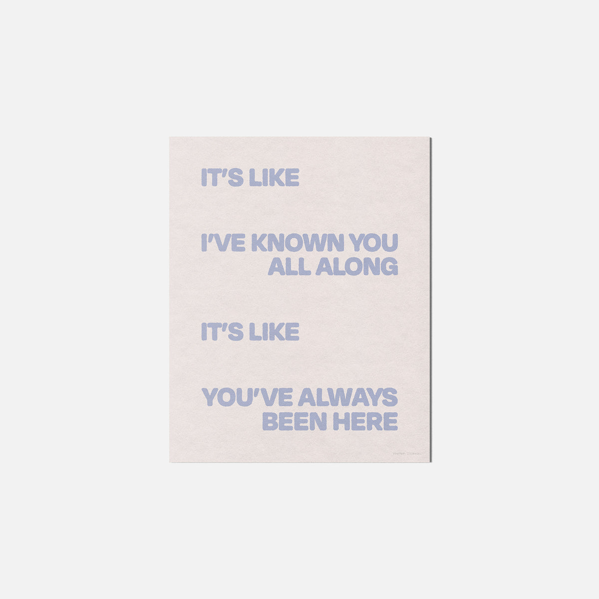 KNOWN PRINT