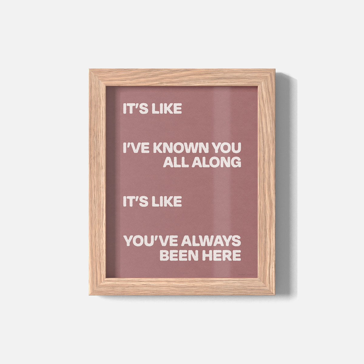 KNOWN PRINT
