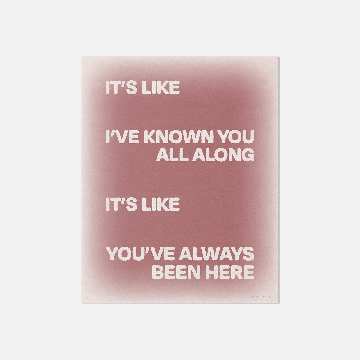 KNOWN PRINT