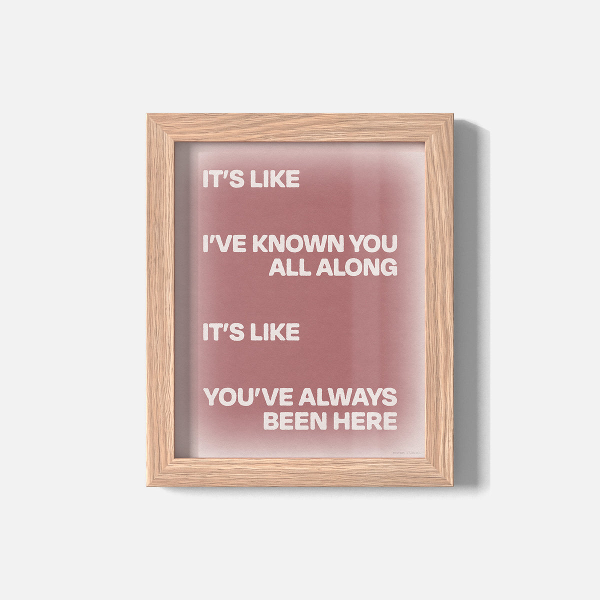 KNOWN PRINT