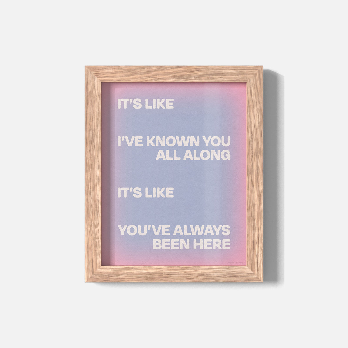 KNOWN PRINT