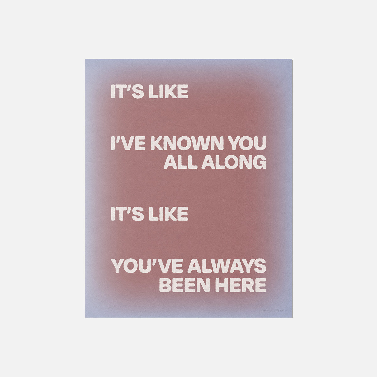 KNOWN PRINT