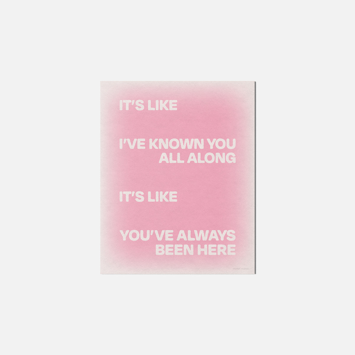 KNOWN PRINT