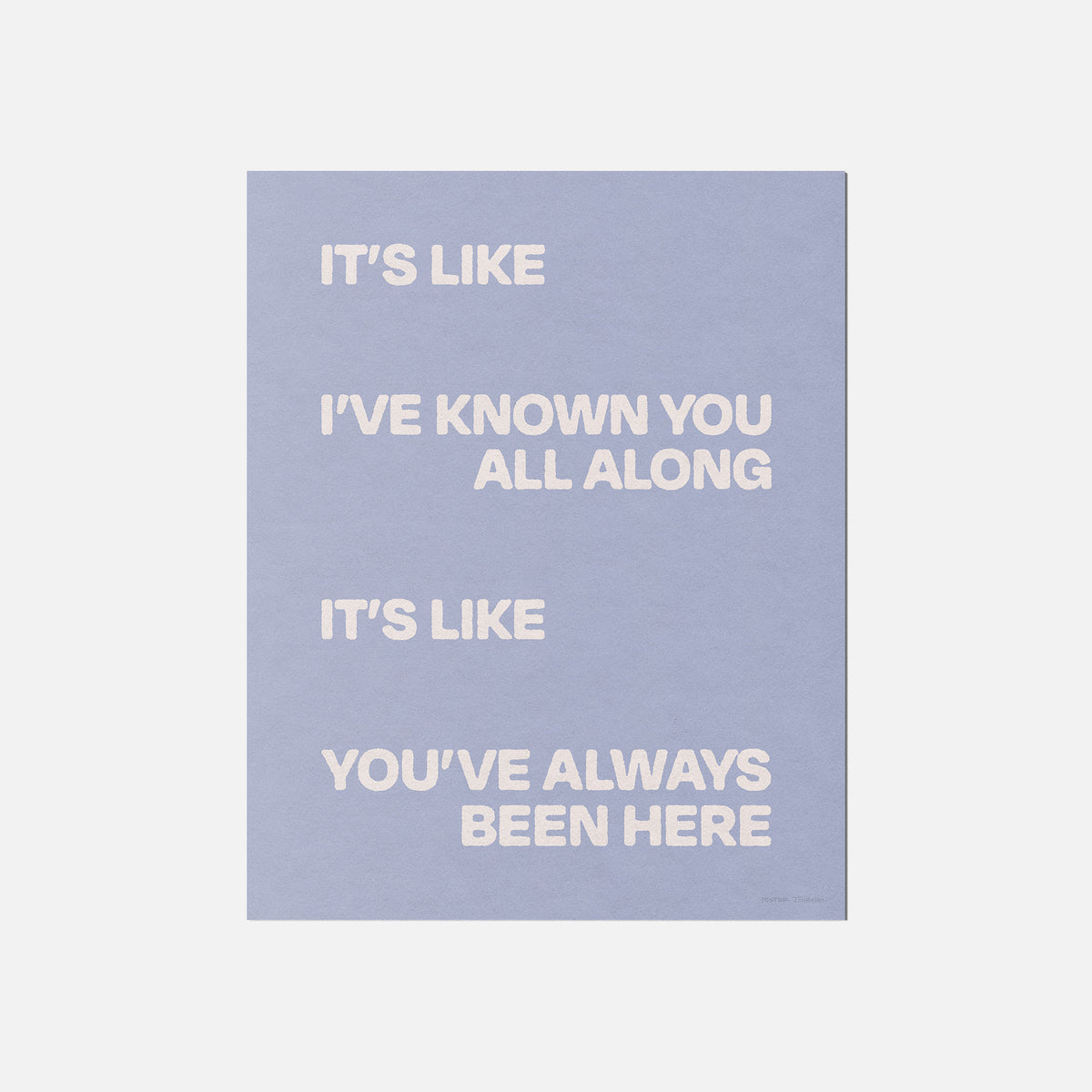 KNOWN PRINT