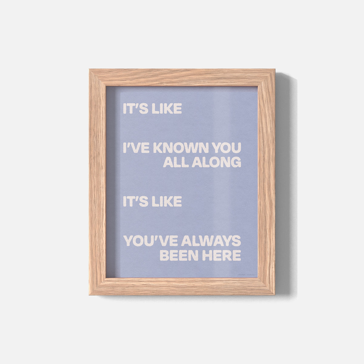 KNOWN PRINT