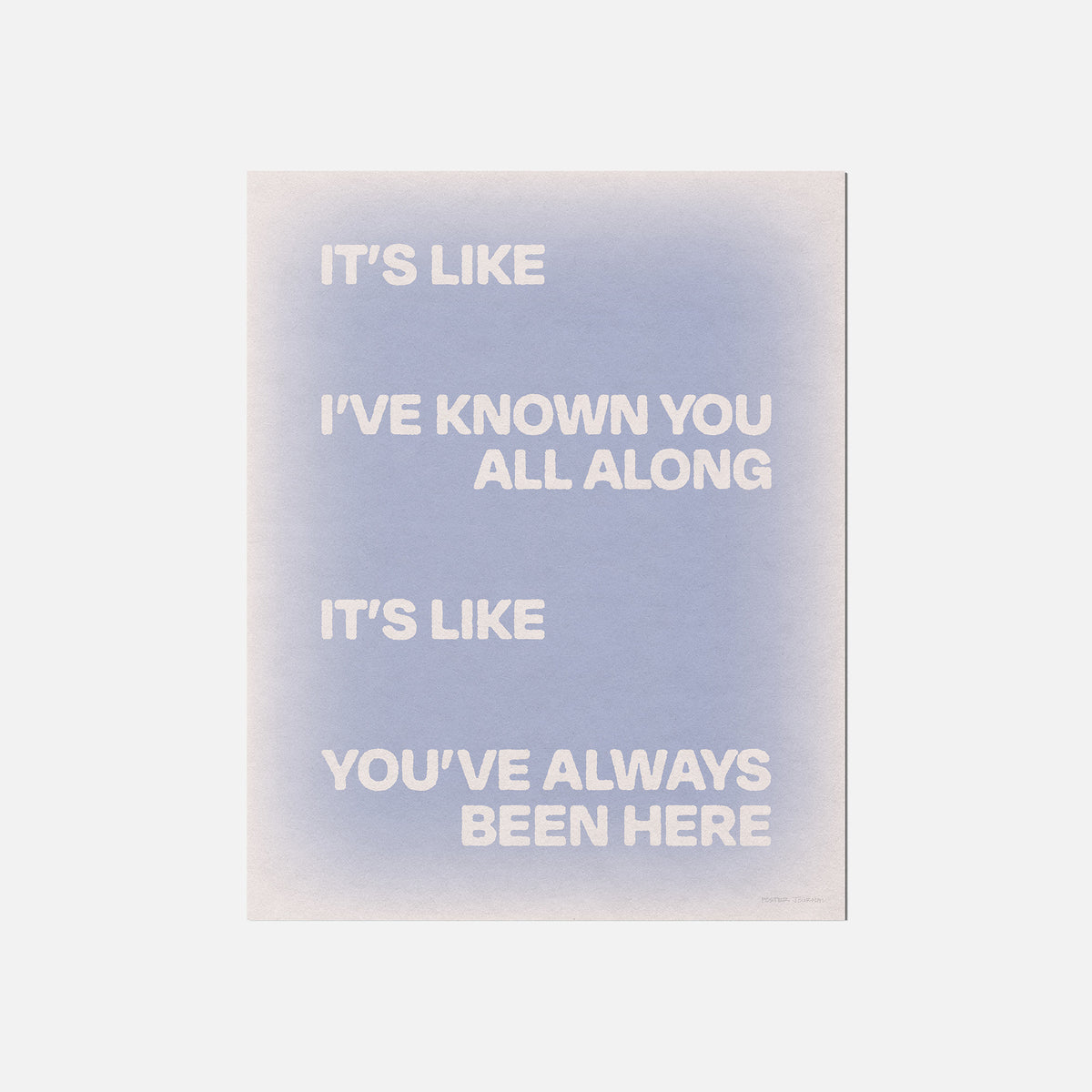 KNOWN PRINT