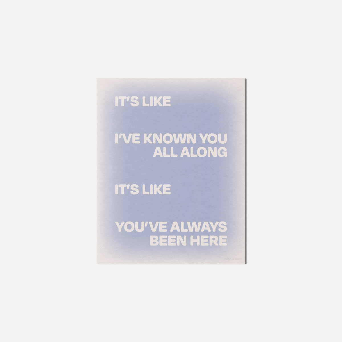 KNOWN PRINT