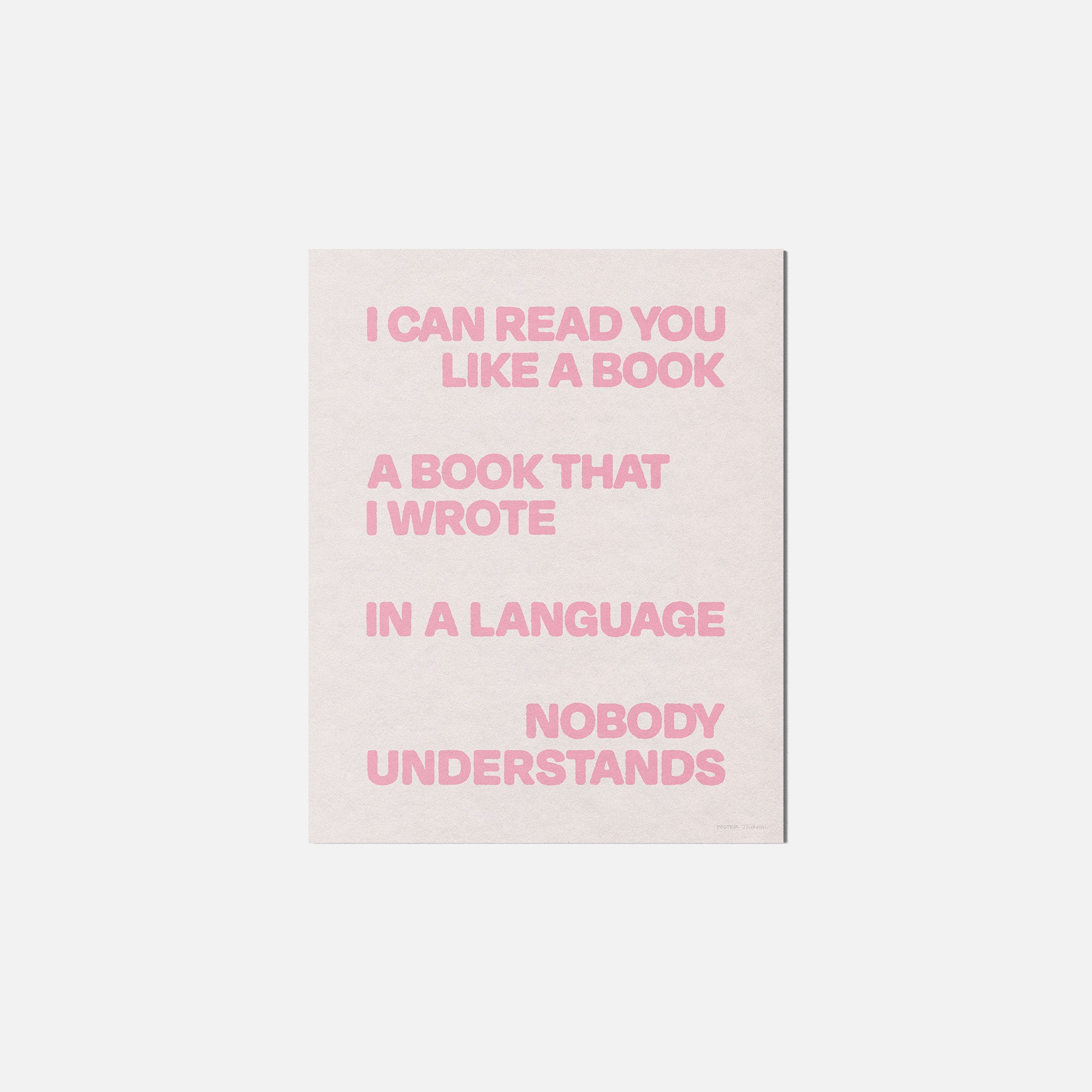 LANGUAGE PRINT
