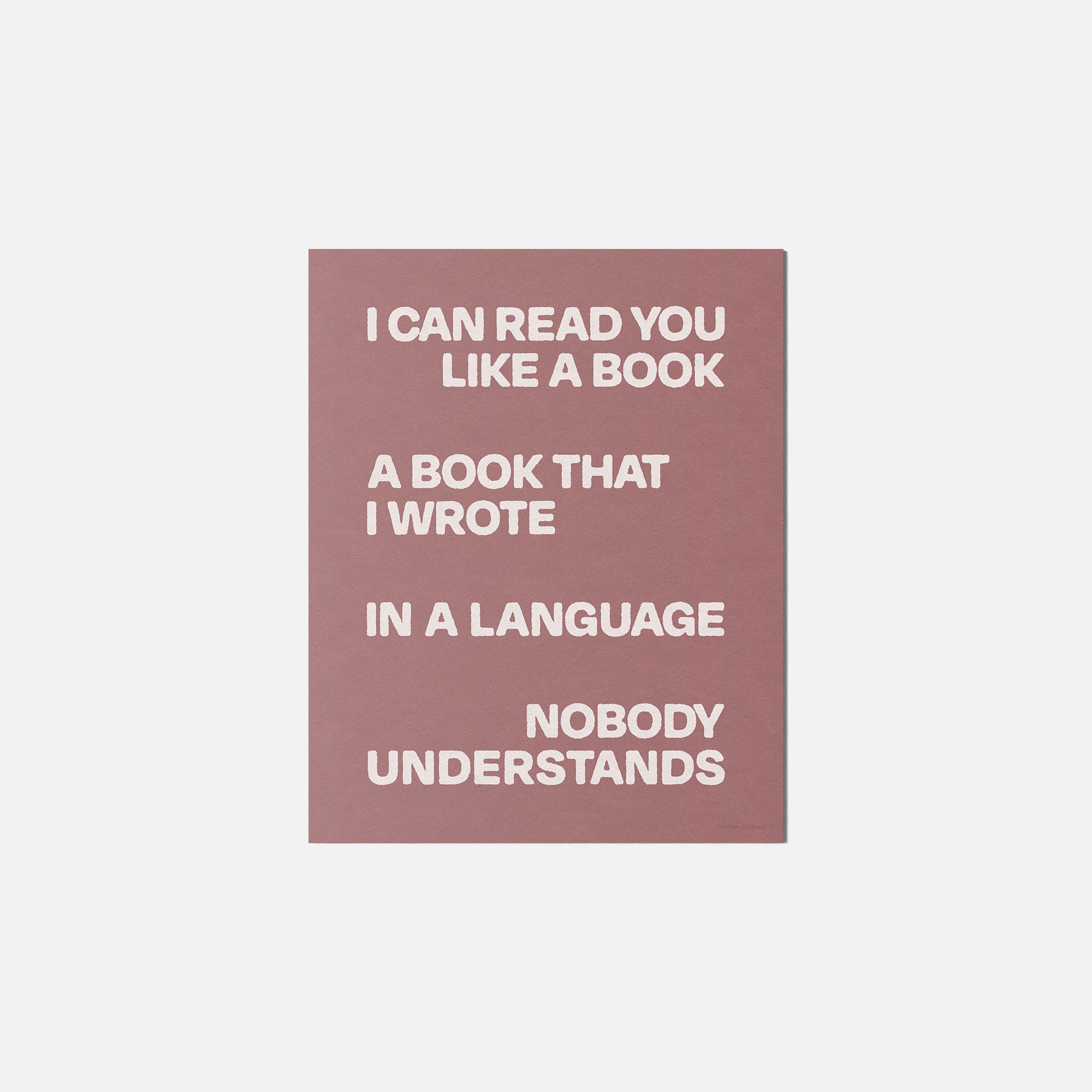 LANGUAGE PRINT
