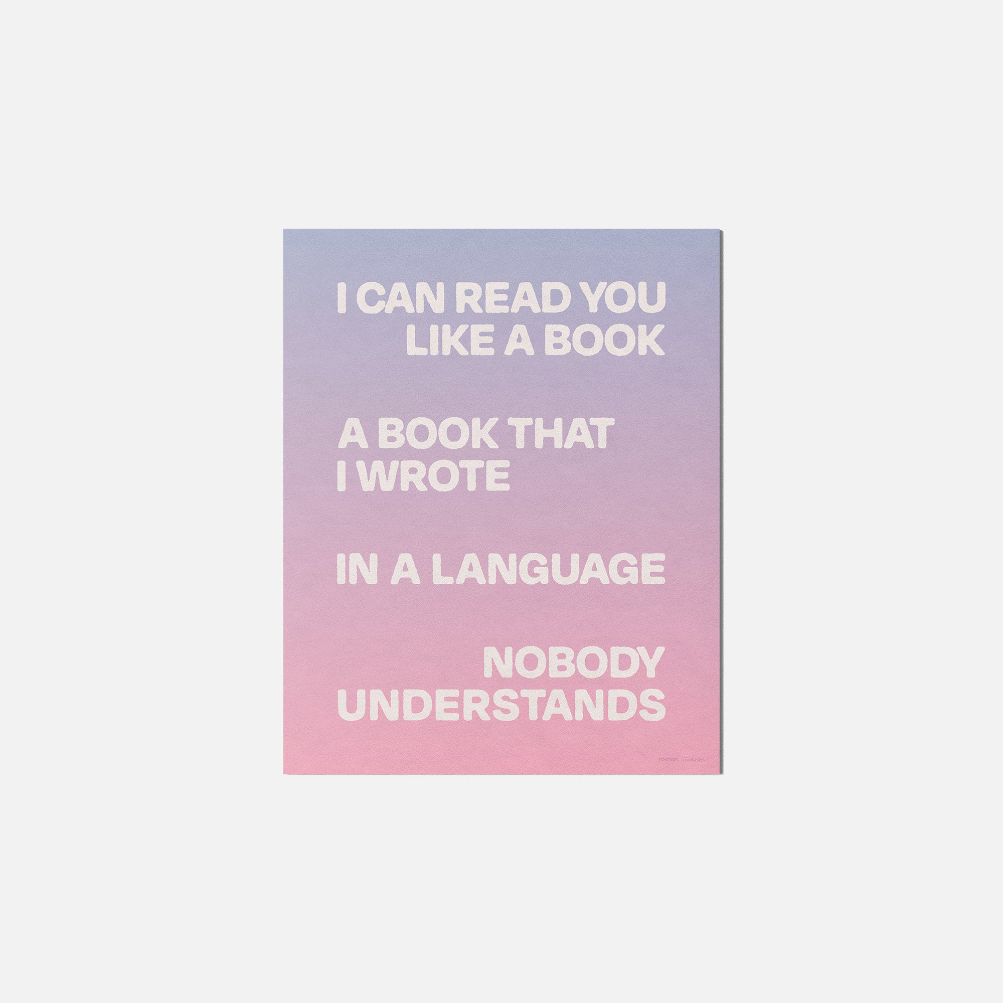 LANGUAGE PRINT