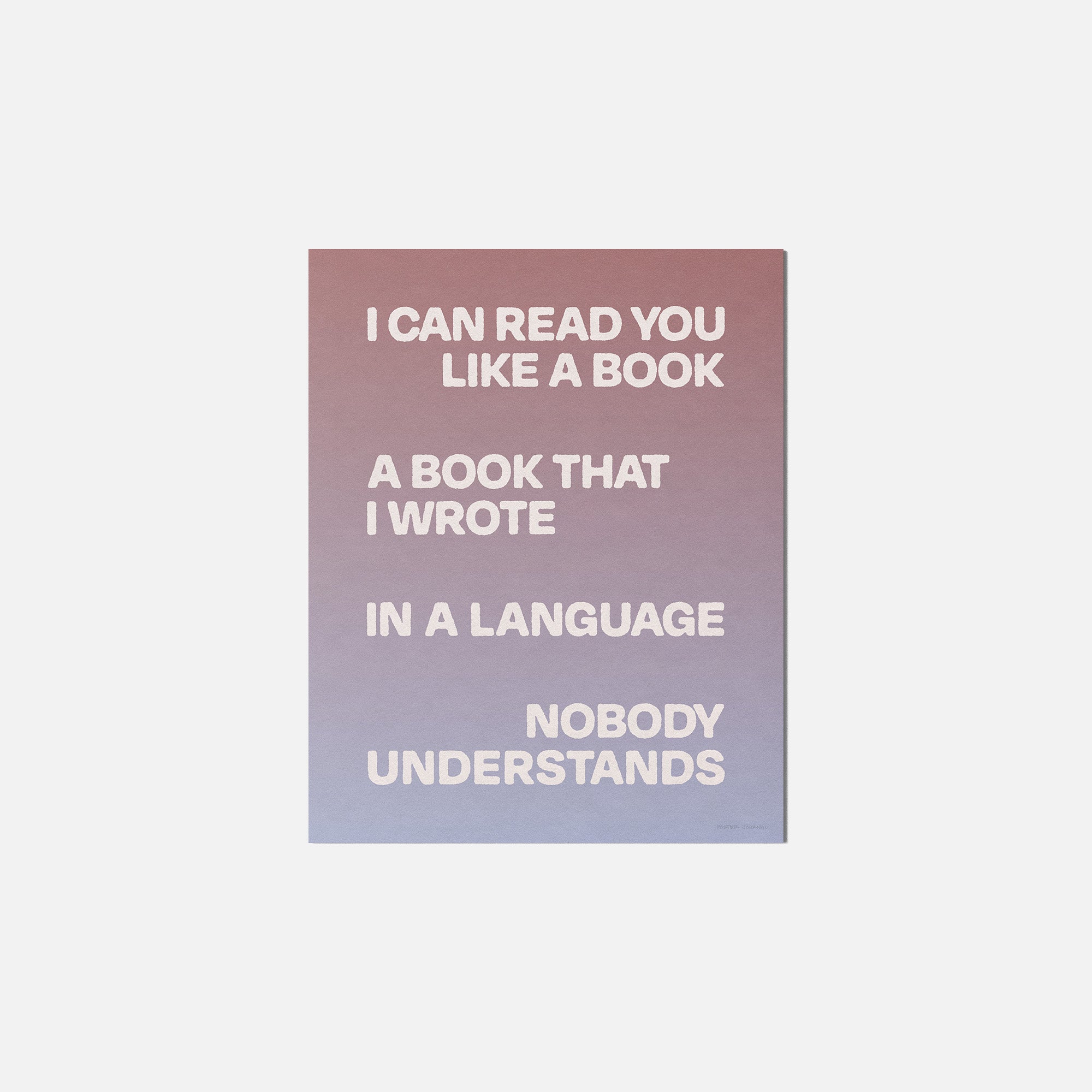 LANGUAGE PRINT
