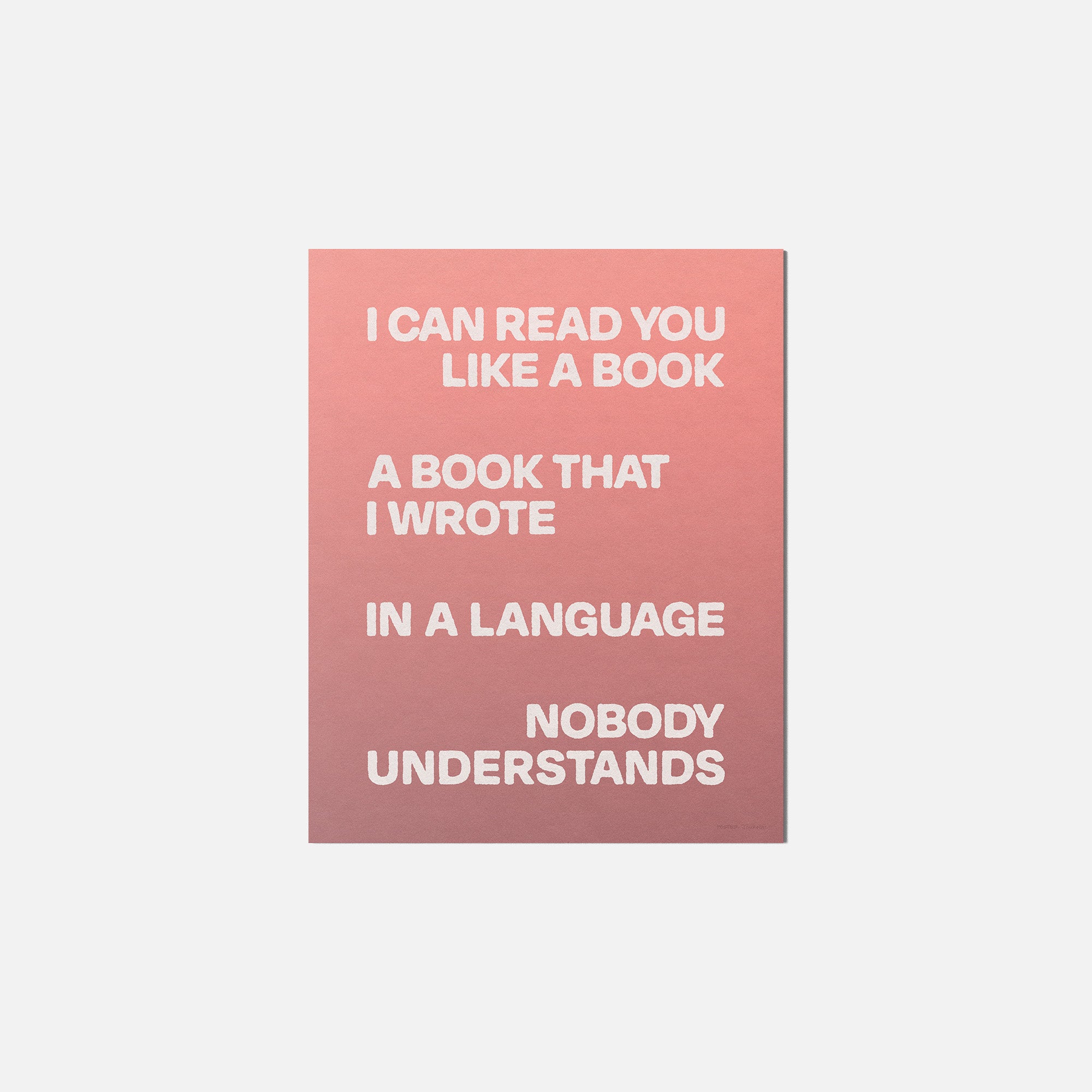 LANGUAGE PRINT