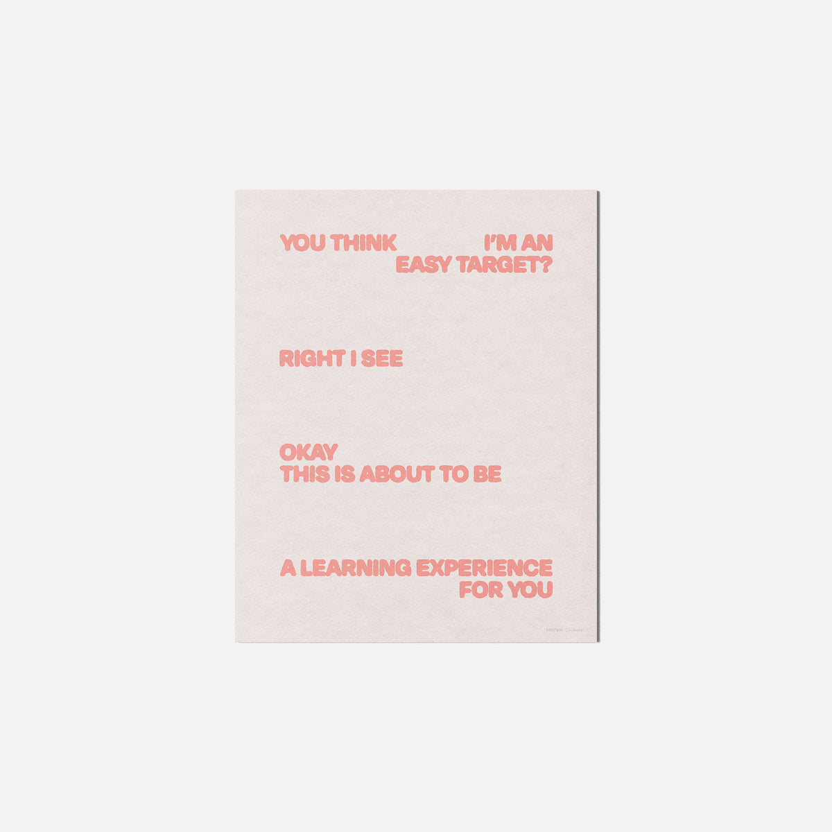 LEARNING PRINT