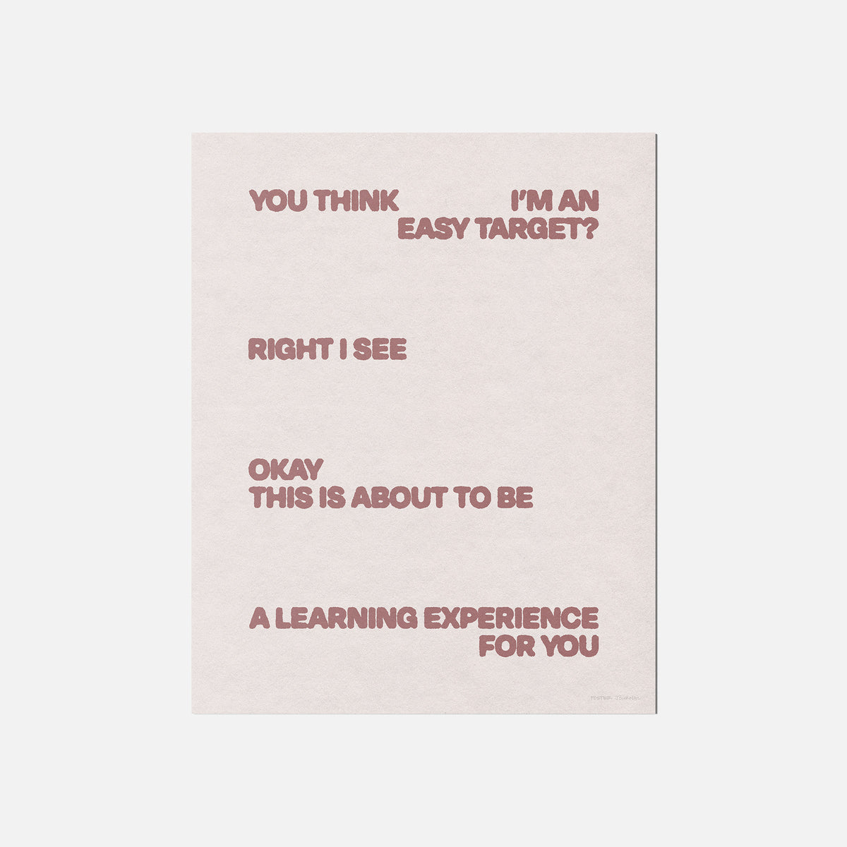 LEARNING PRINT