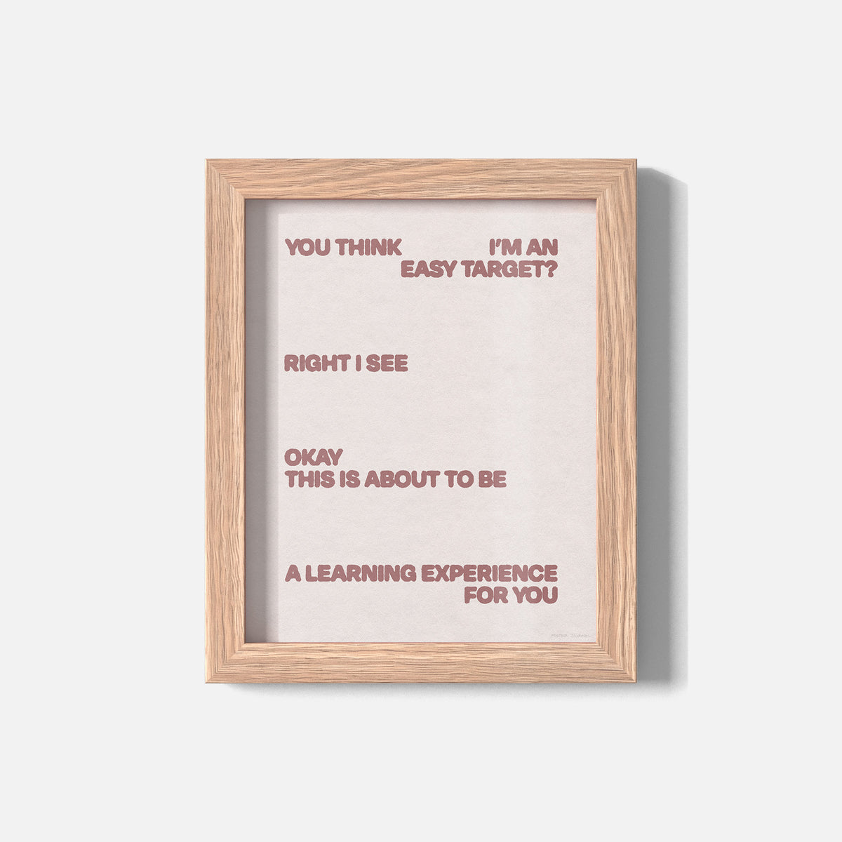 LEARNING PRINT