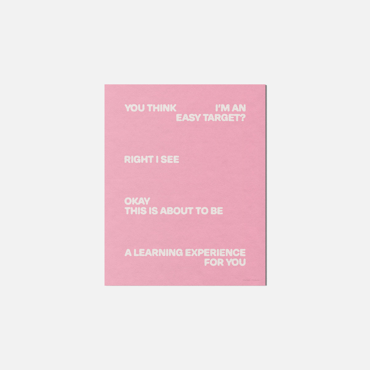 LEARNING PRINT