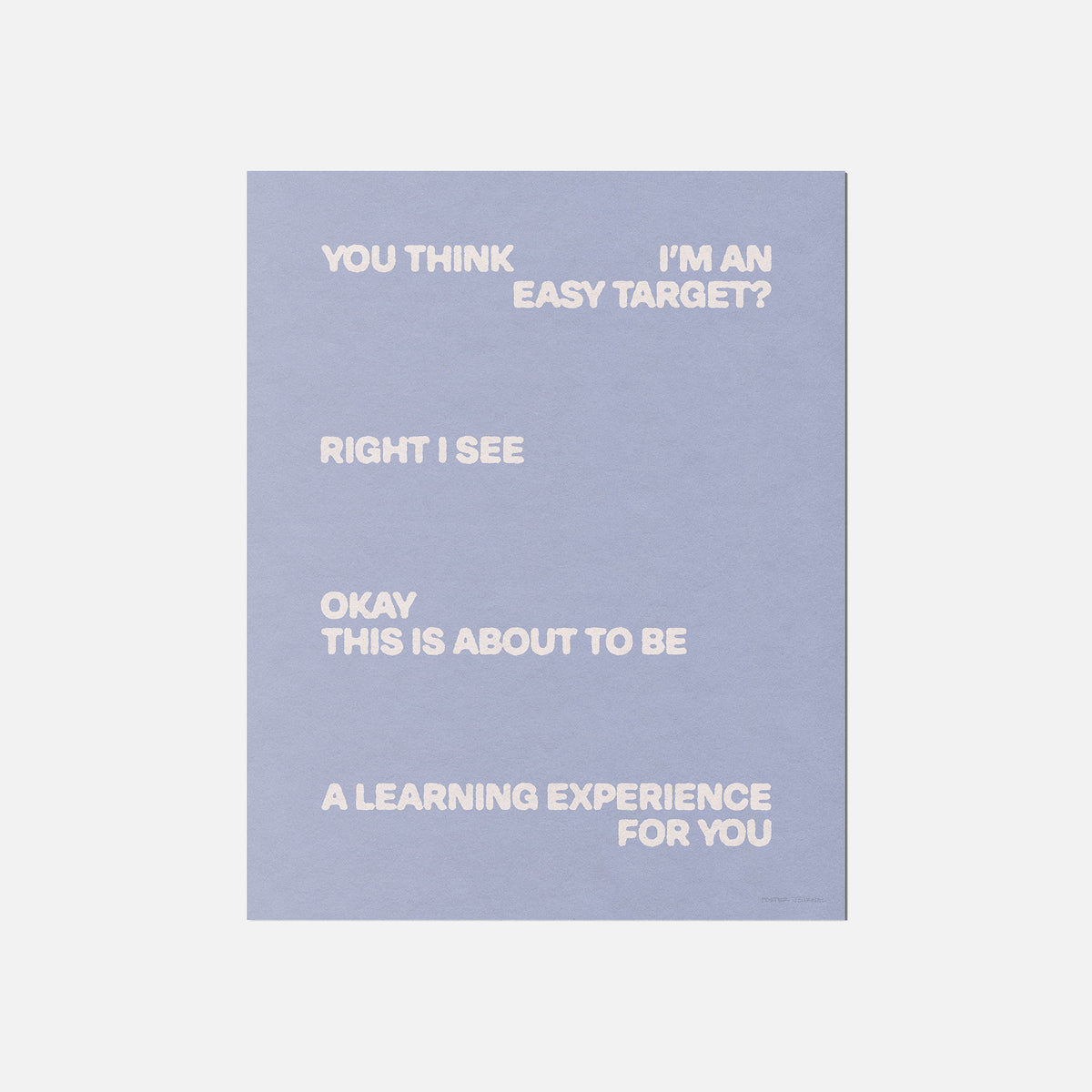 LEARNING PRINT