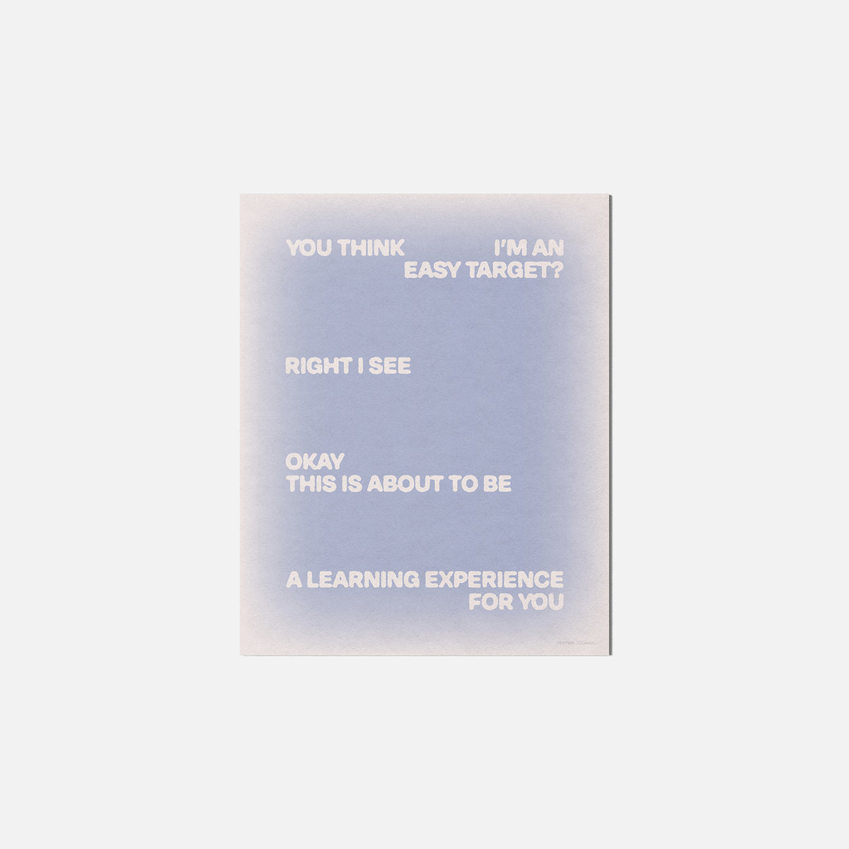 LEARNING PRINT