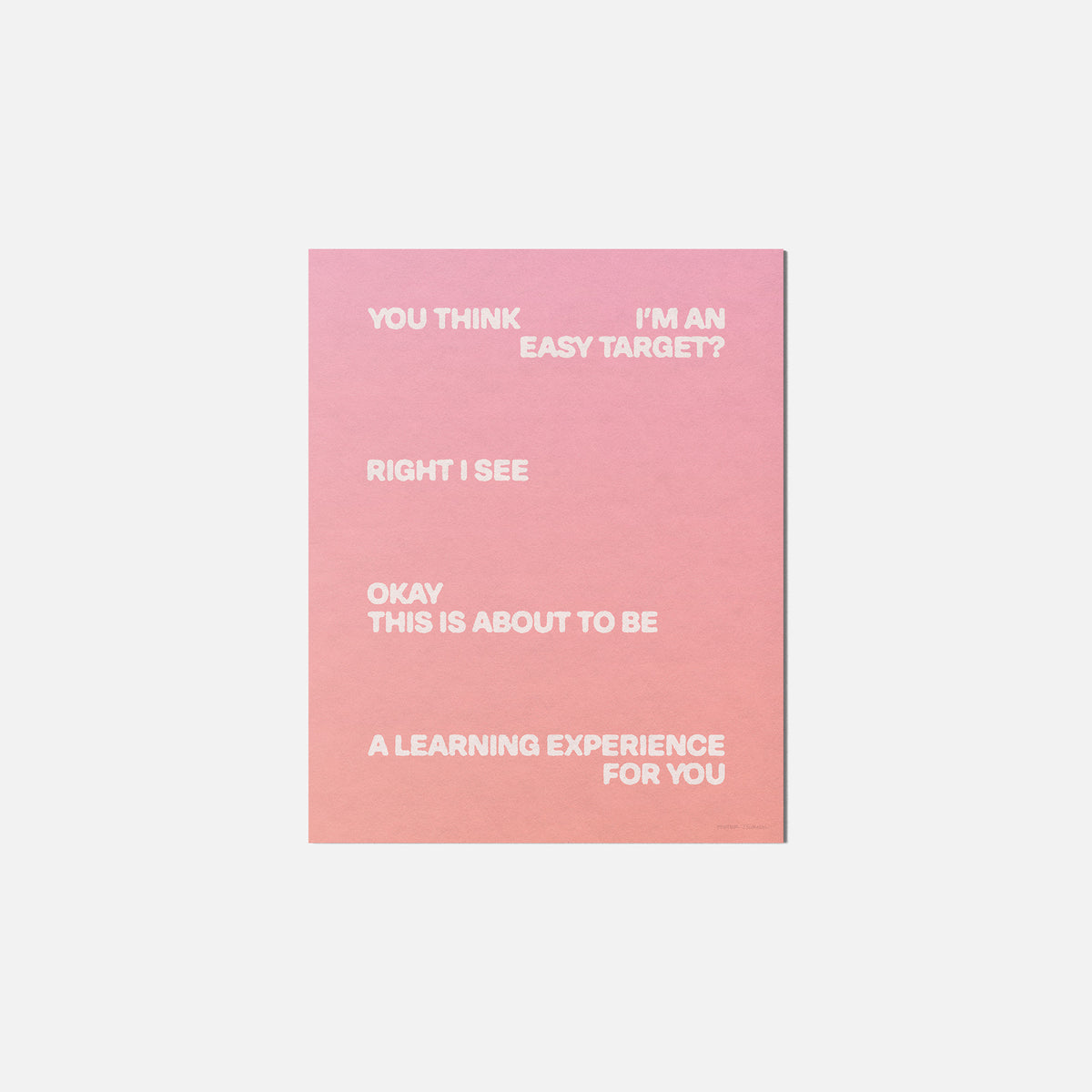 LEARNING PRINT