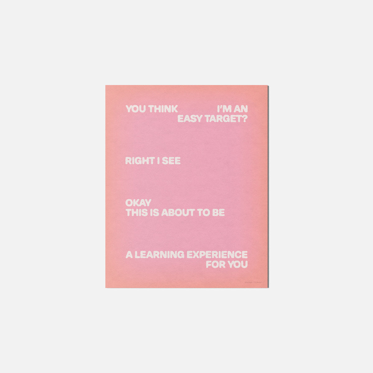 LEARNING PRINT