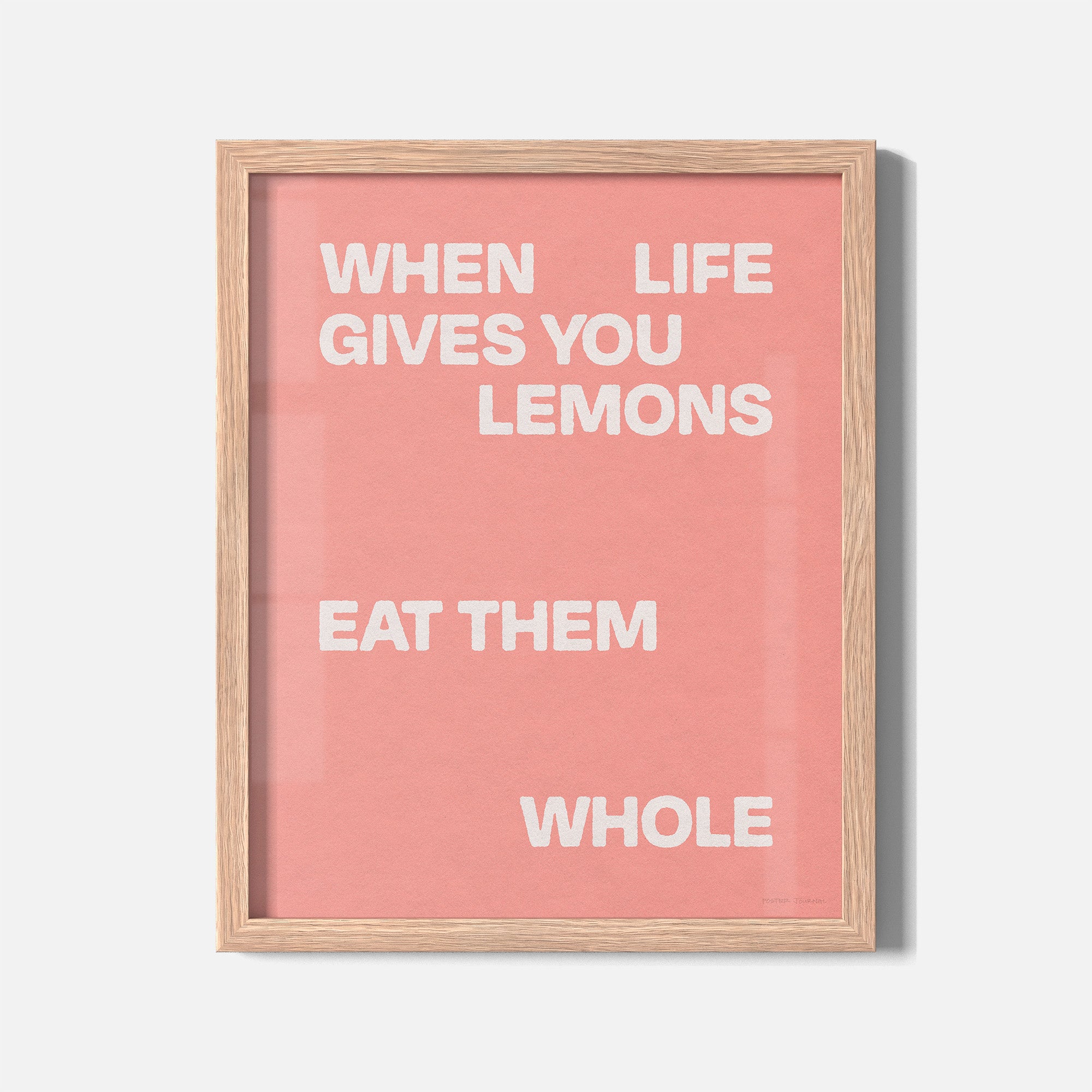LEMONS PRINT