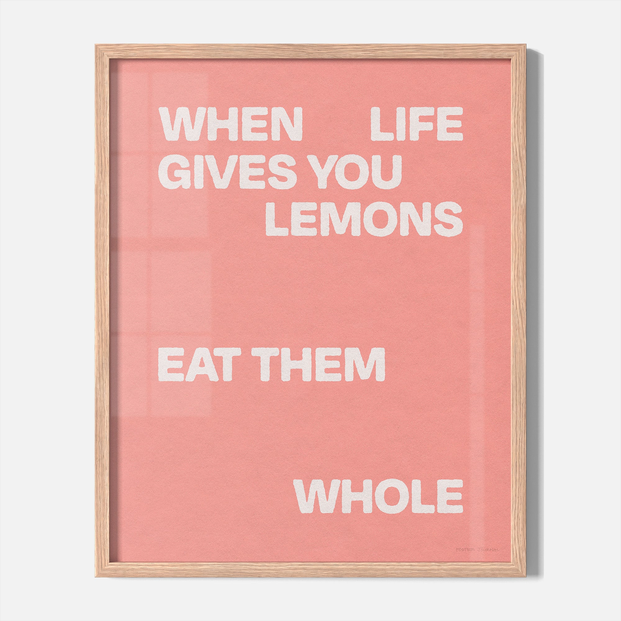 LEMONS PRINT