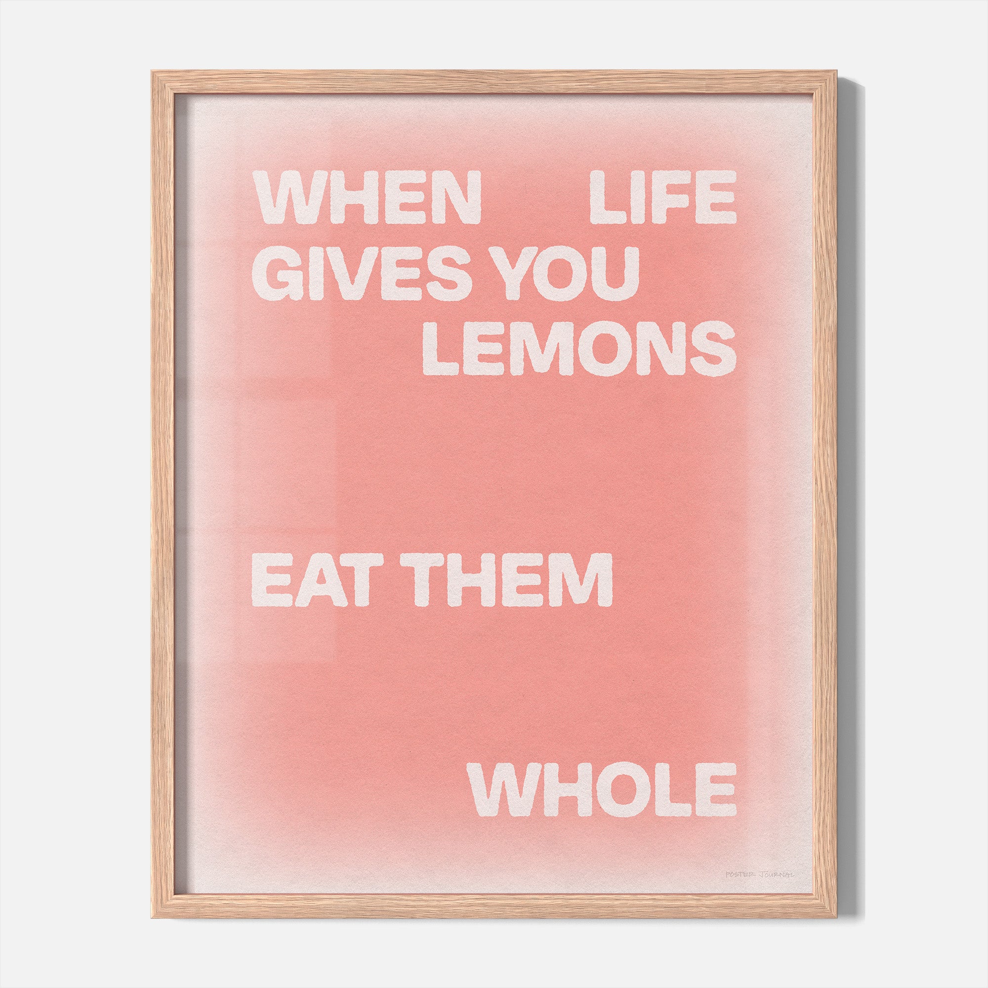 LEMONS PRINT