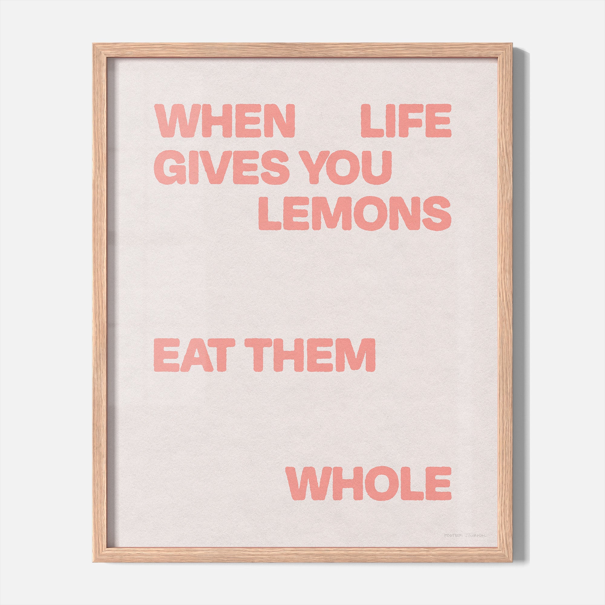 LEMONS PRINT