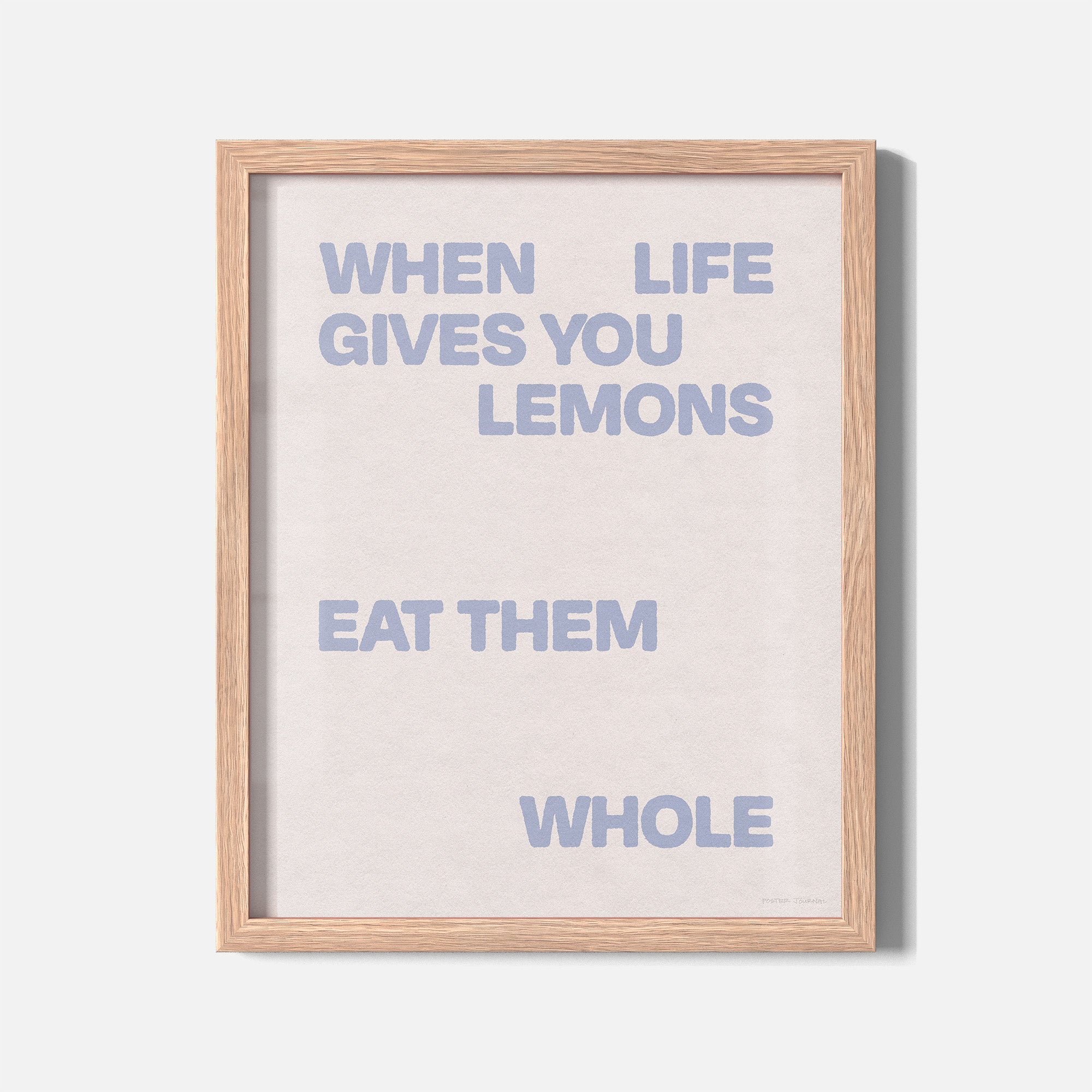 LEMONS PRINT