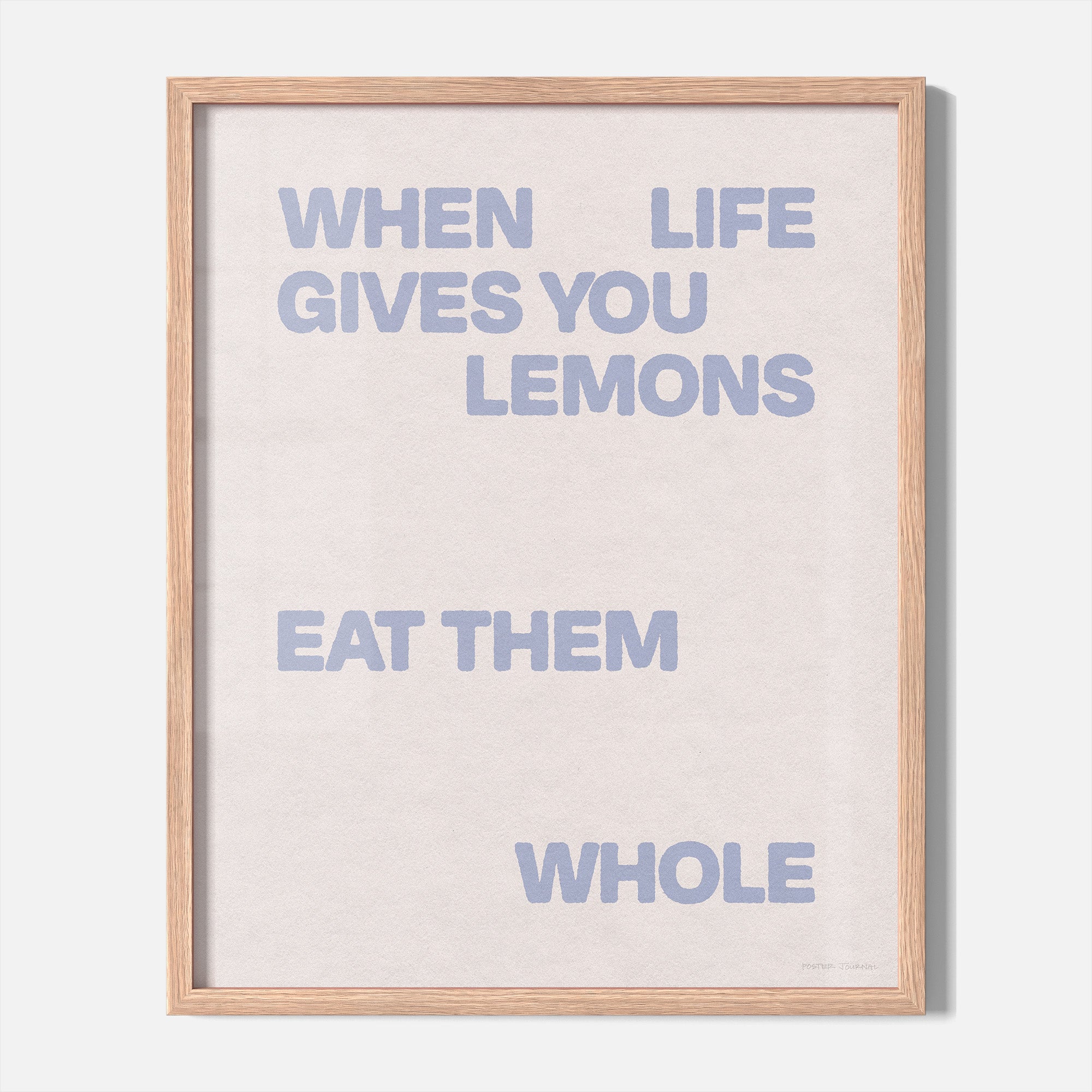 LEMONS PRINT