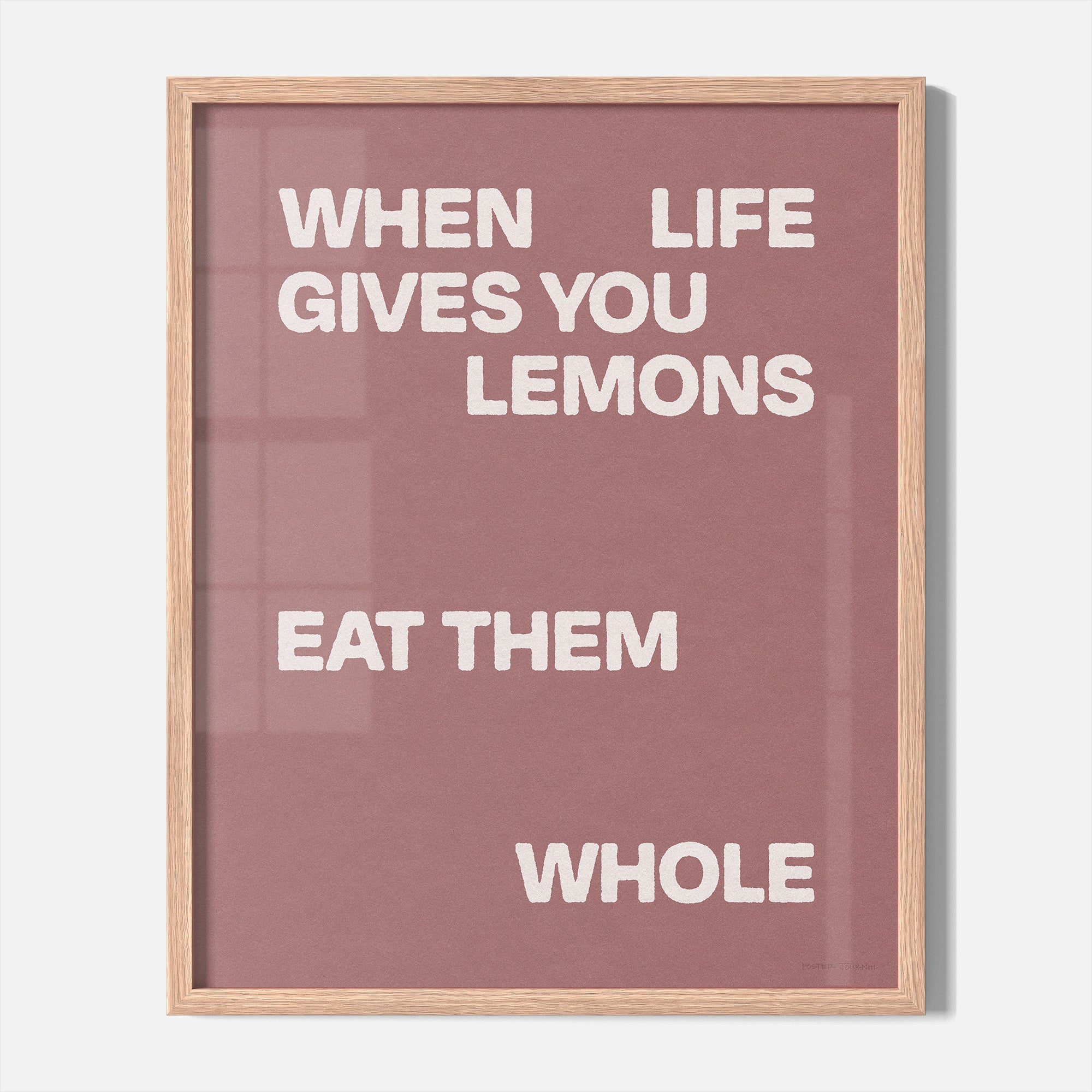 LEMONS PRINT