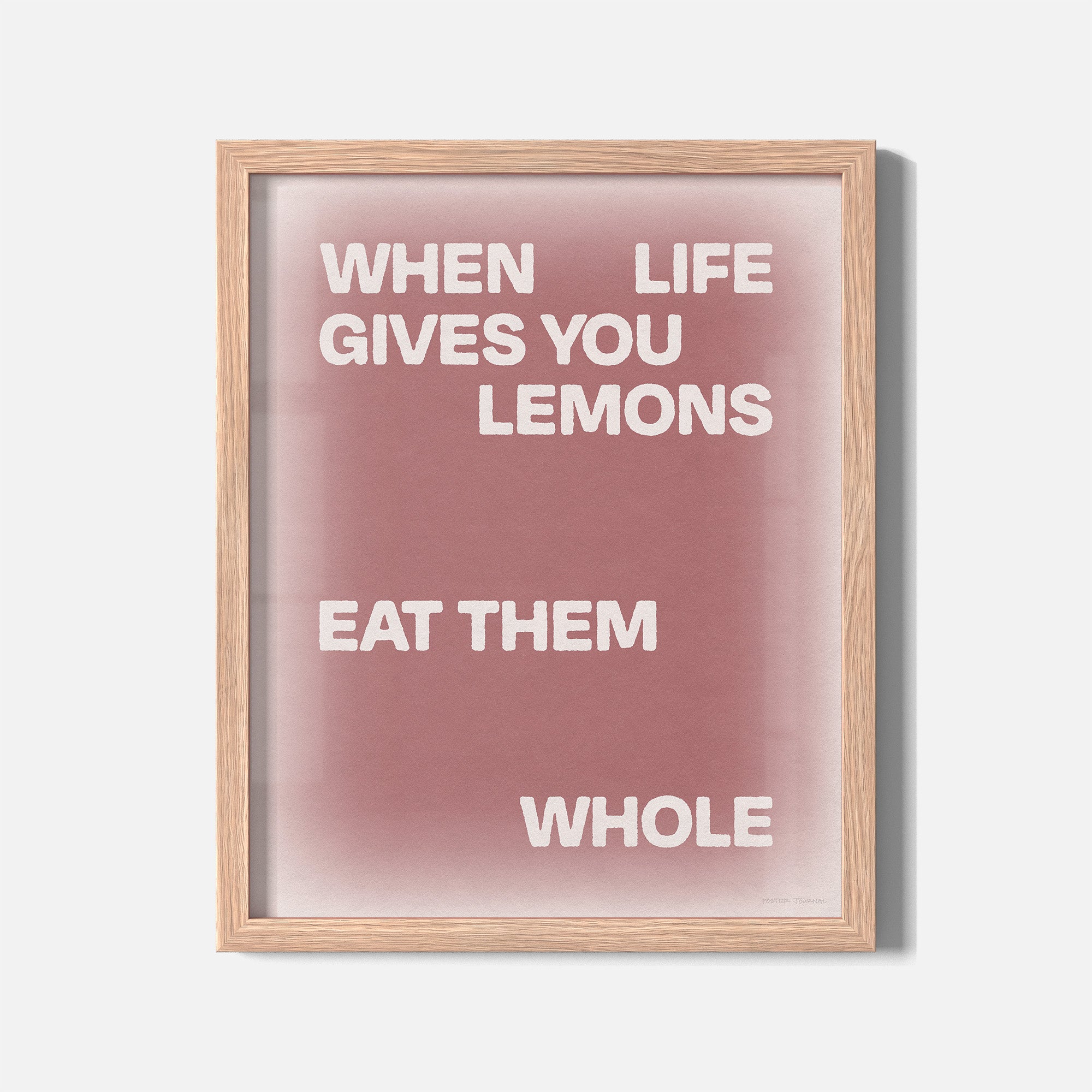 LEMONS PRINT