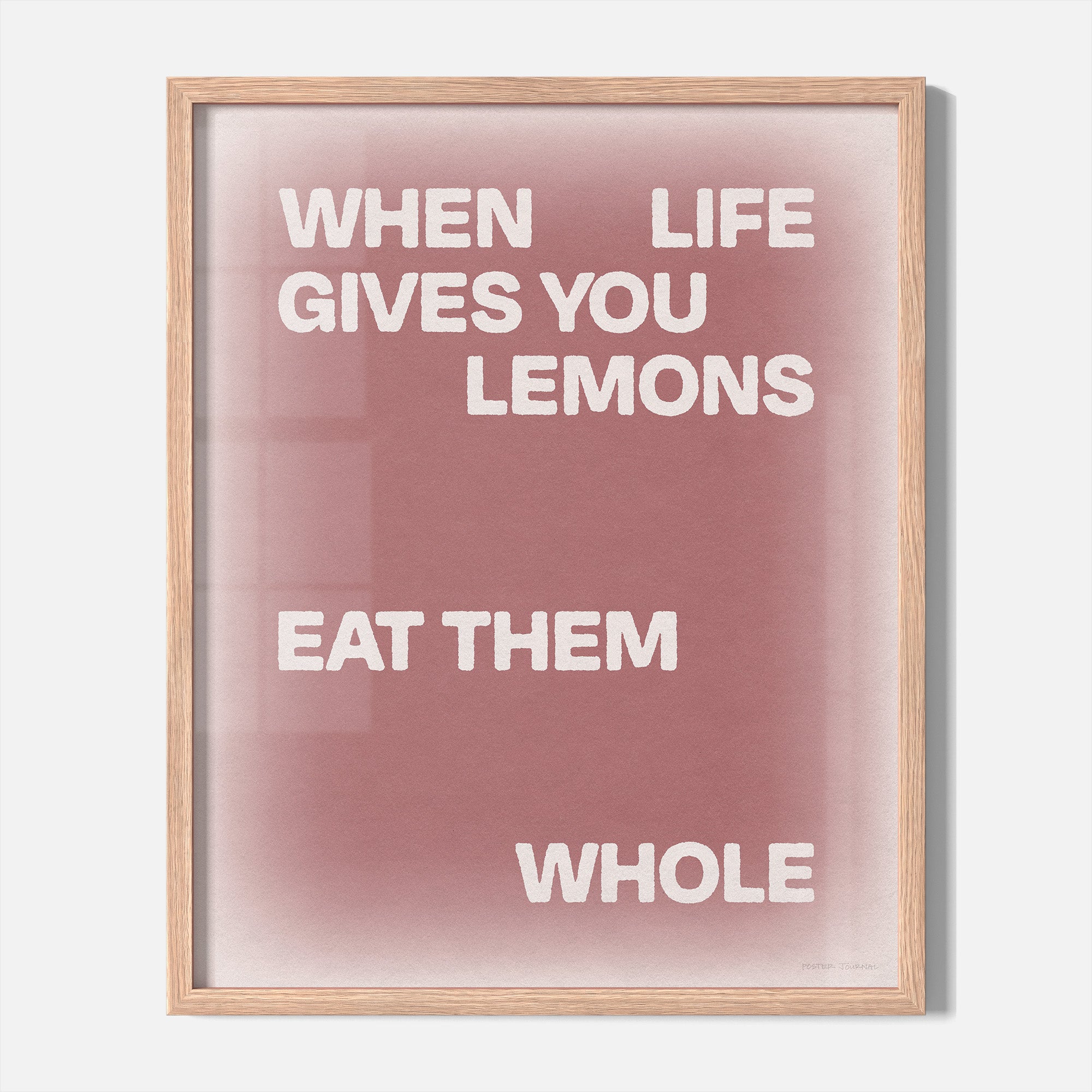 LEMONS PRINT