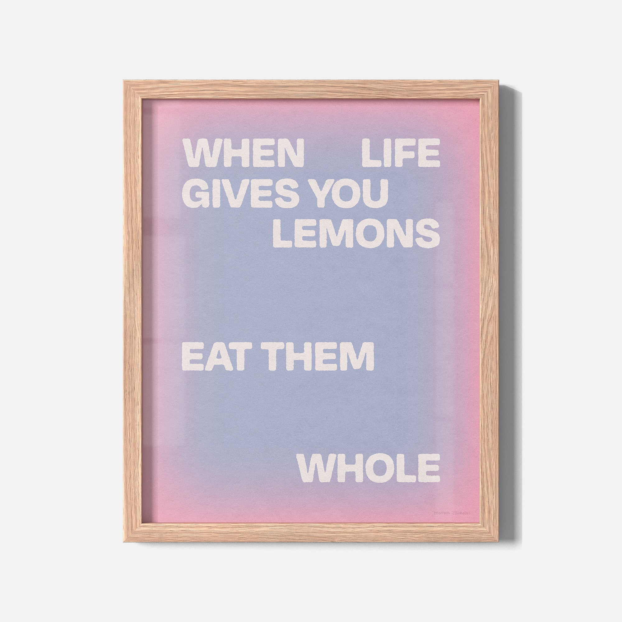 LEMONS PRINT