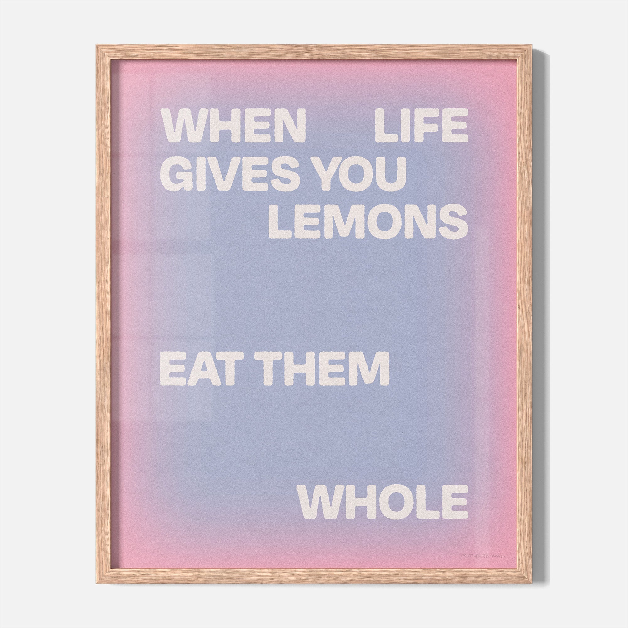 LEMONS PRINT