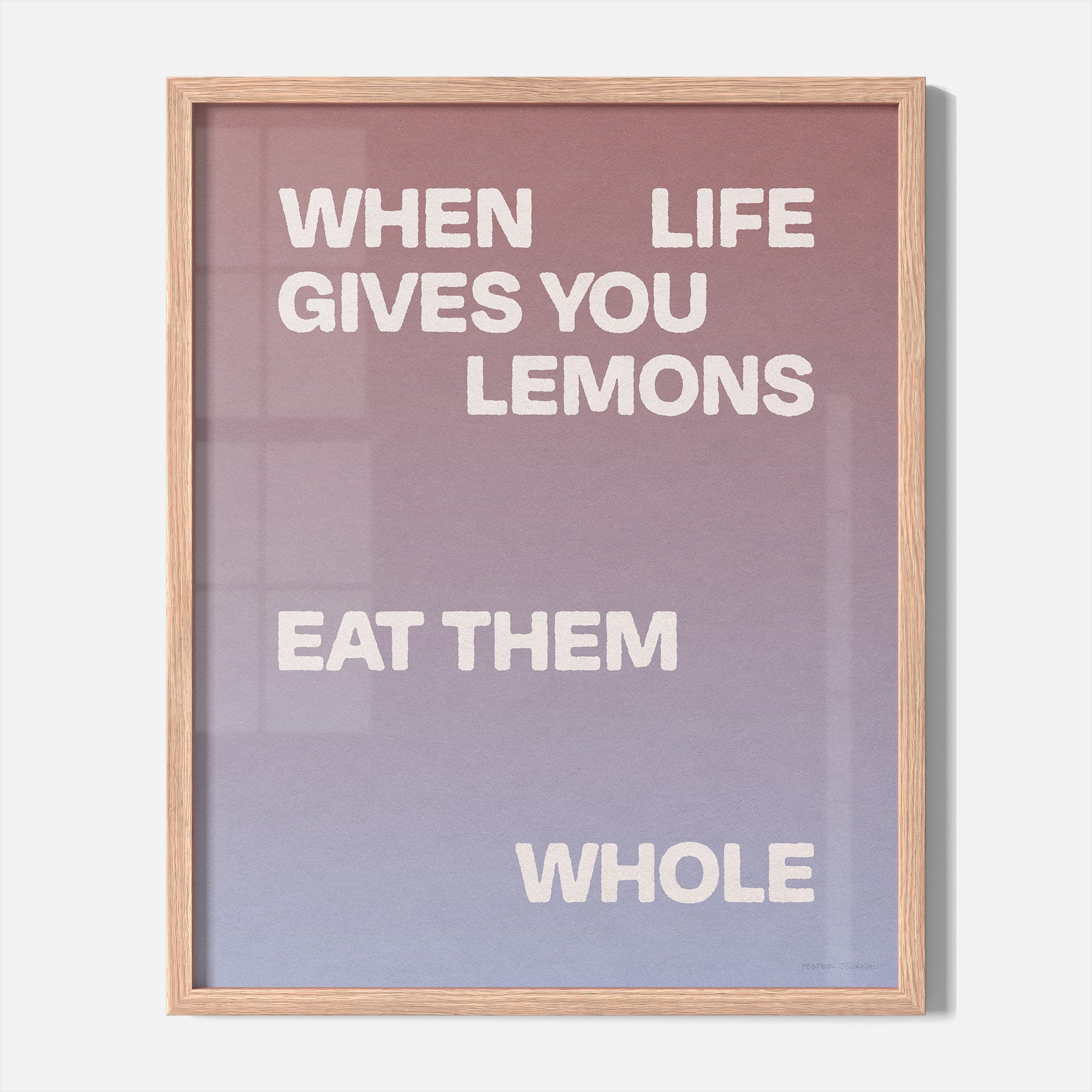 LEMONS PRINT