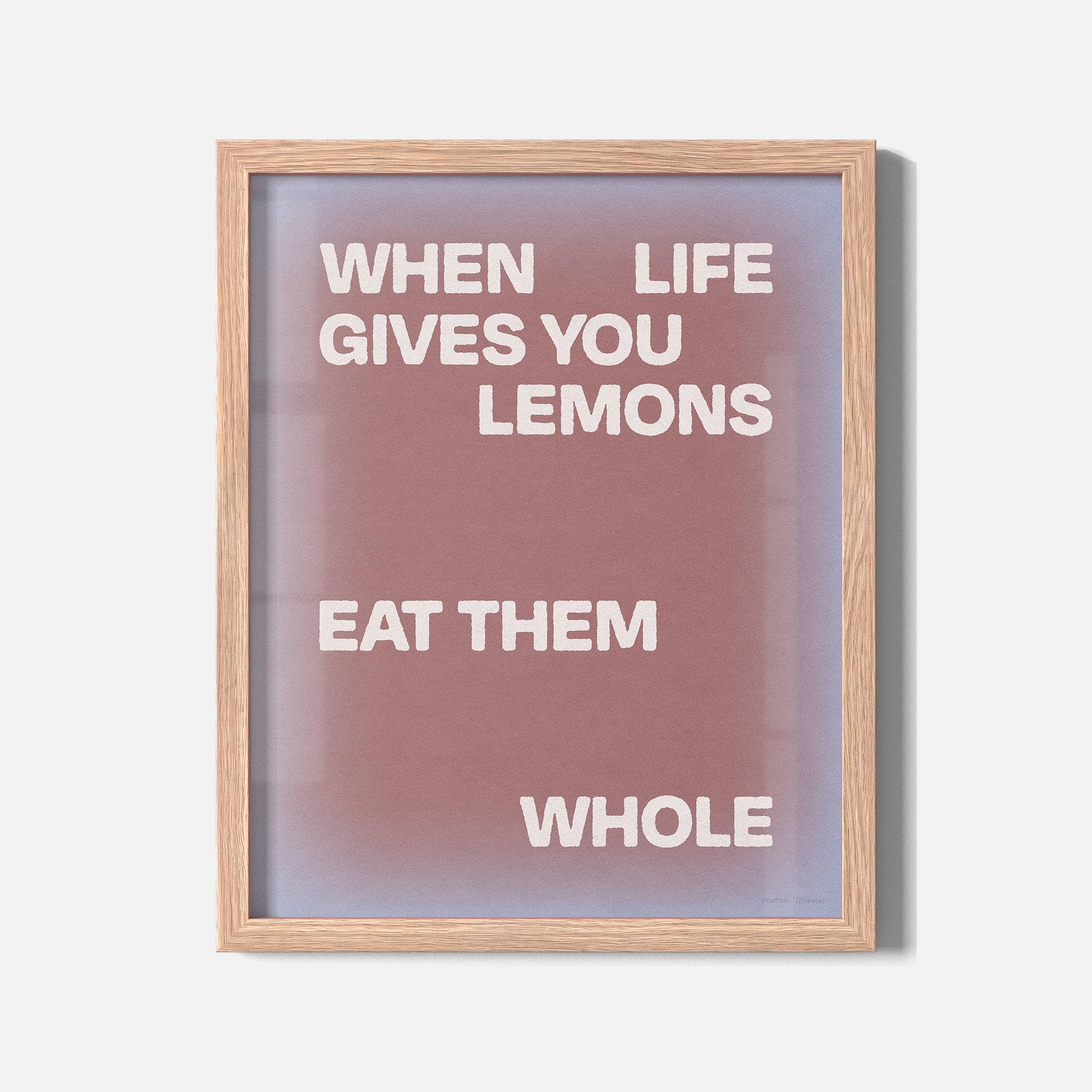 LEMONS PRINT