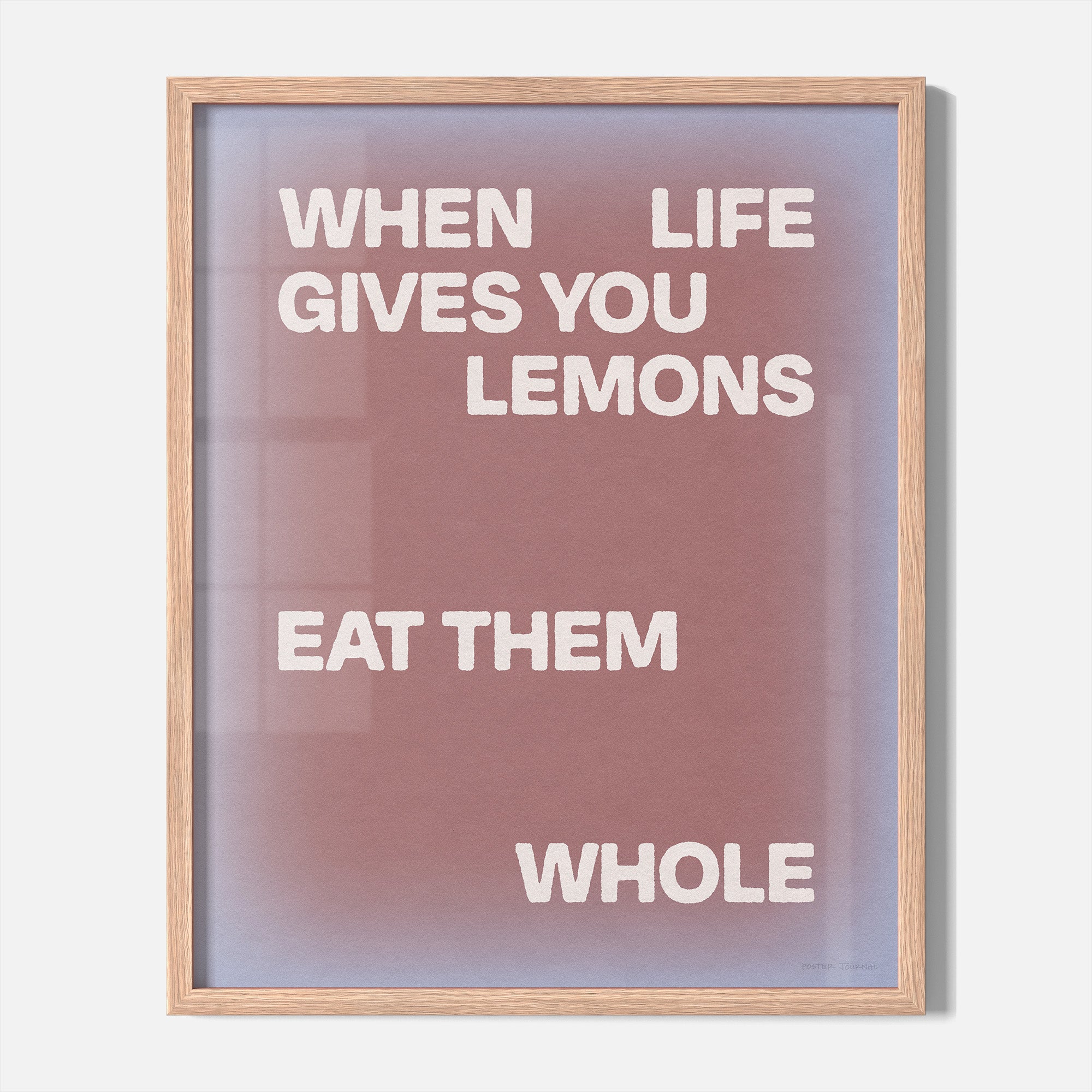 LEMONS PRINT