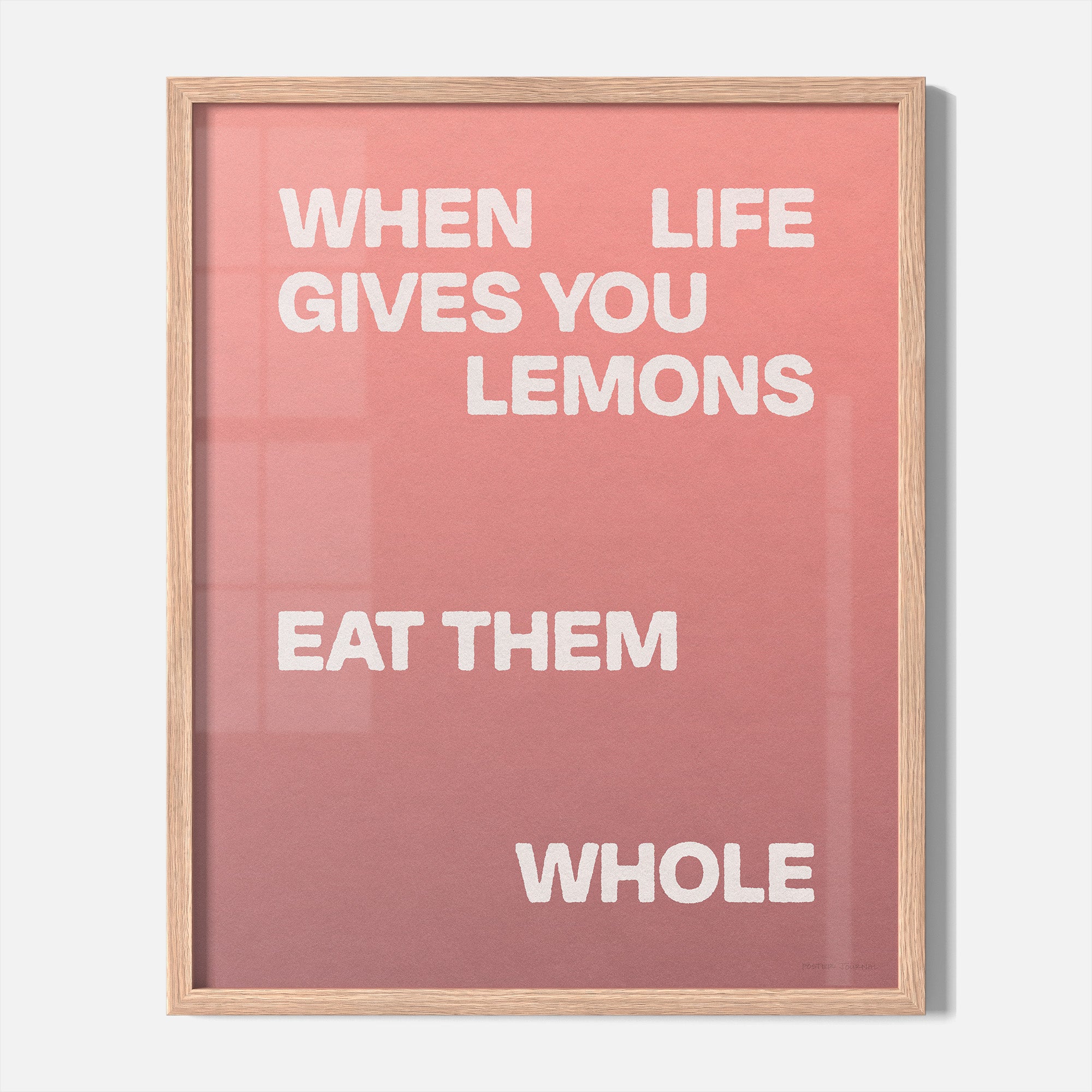 LEMONS PRINT