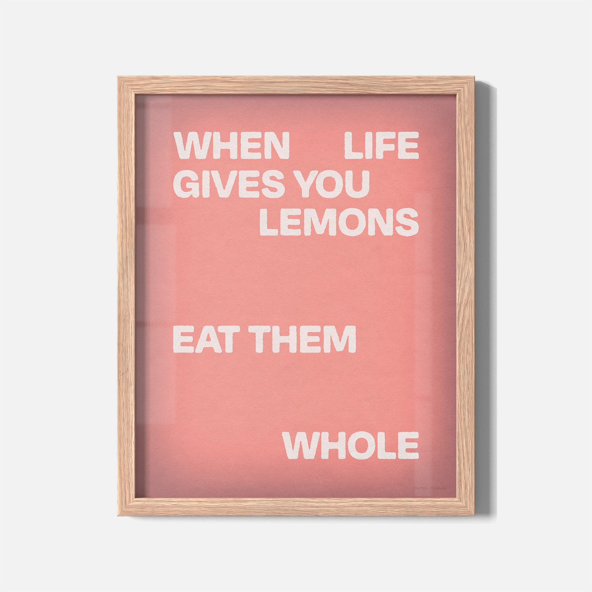 LEMONS PRINT