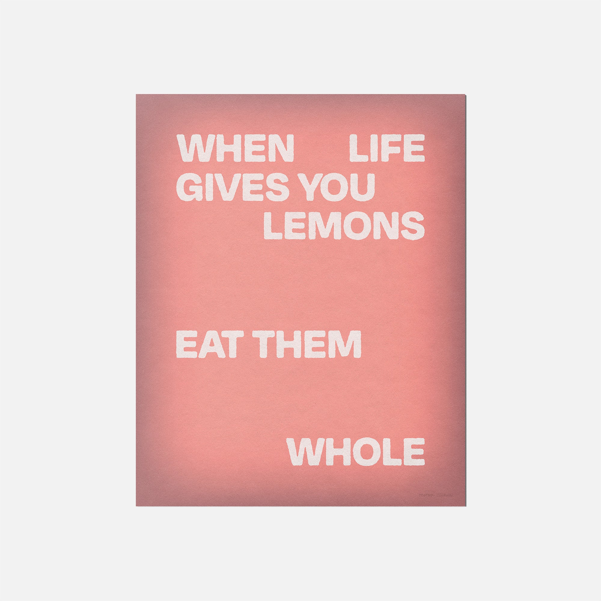 LEMONS PRINT