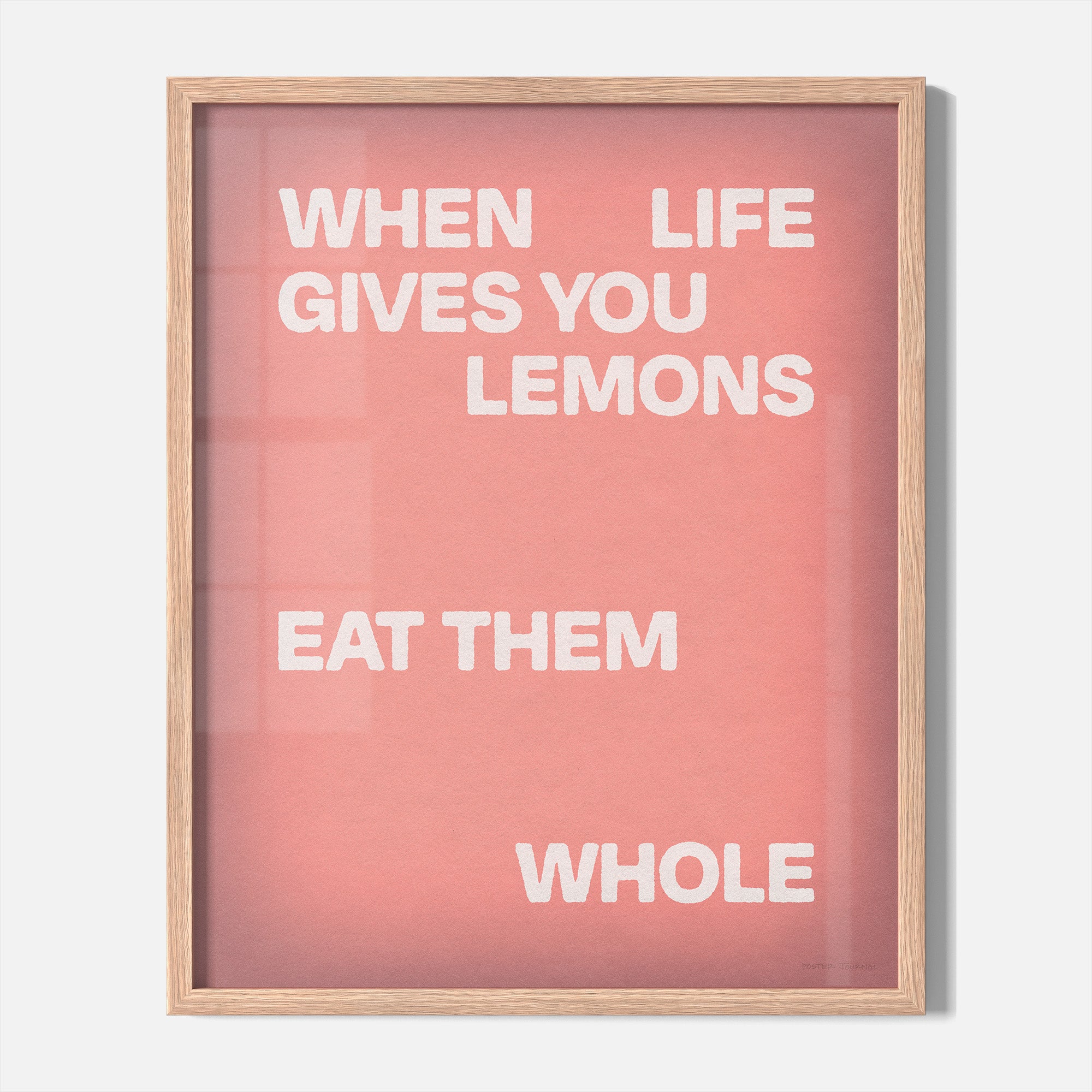 LEMONS PRINT