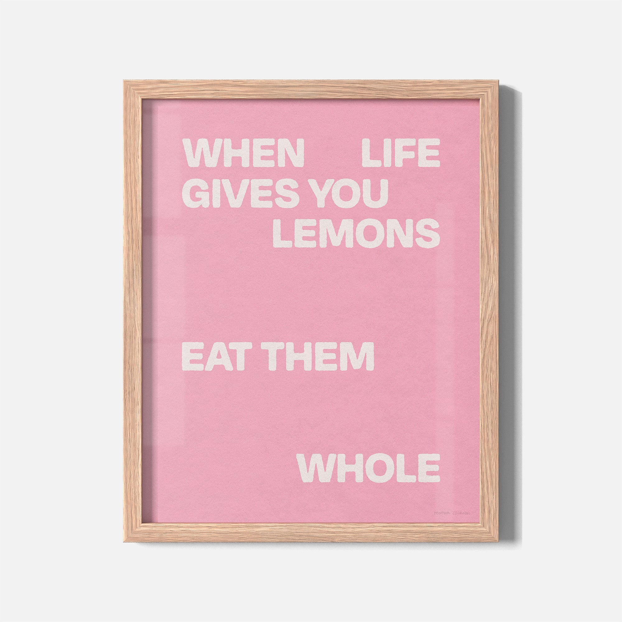 LEMONS PRINT
