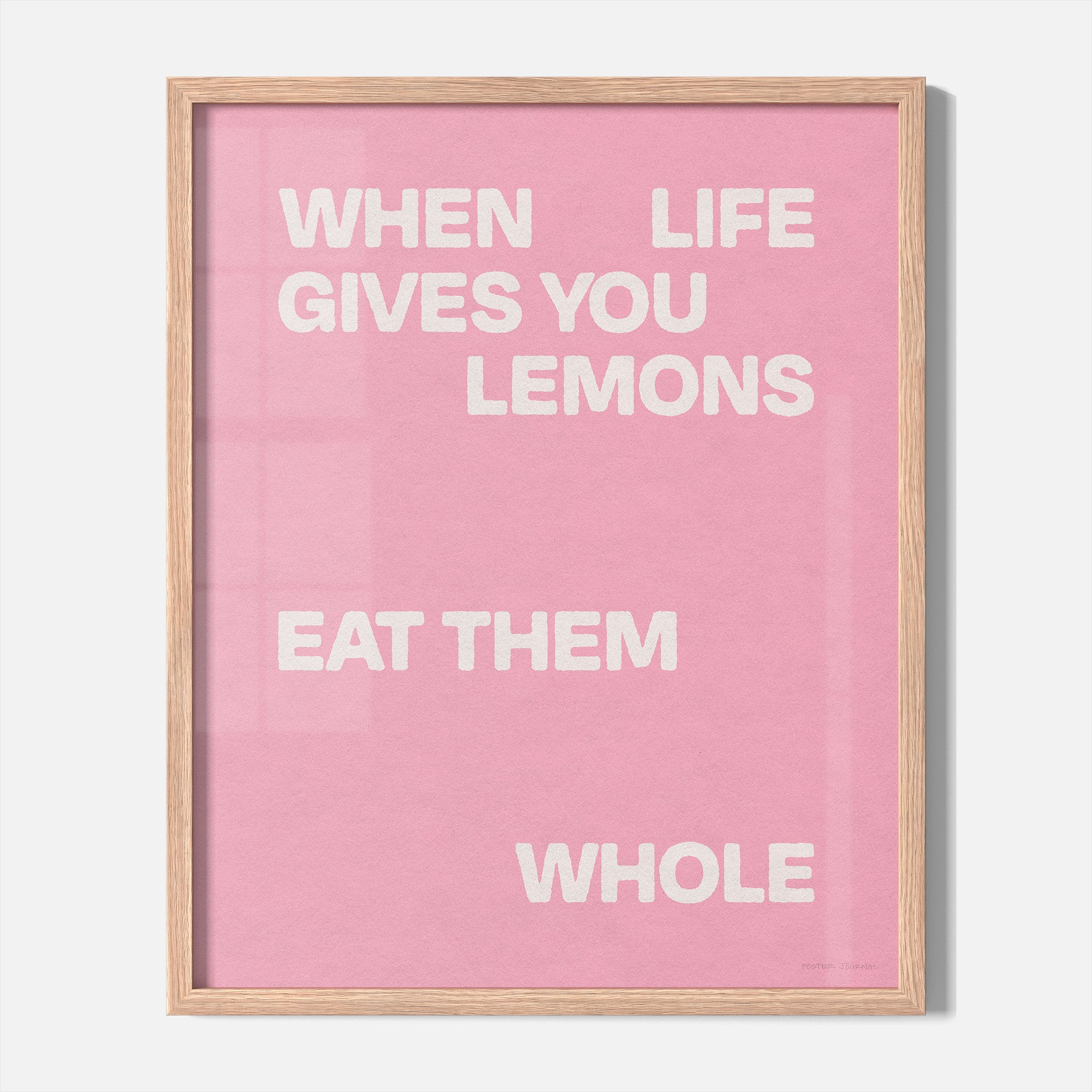 LEMONS PRINT