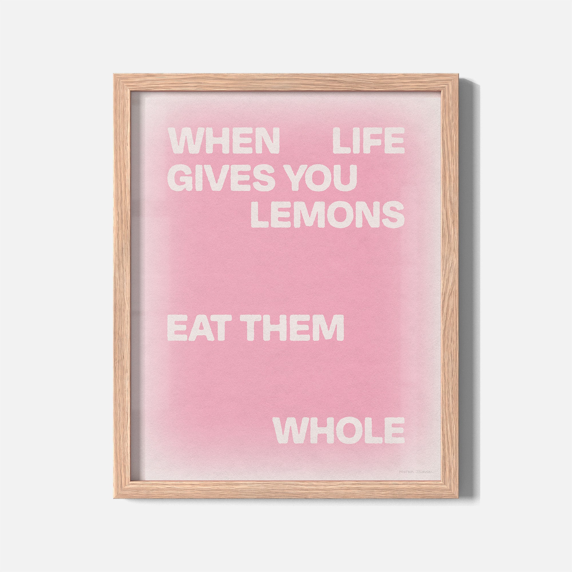 LEMONS PRINT