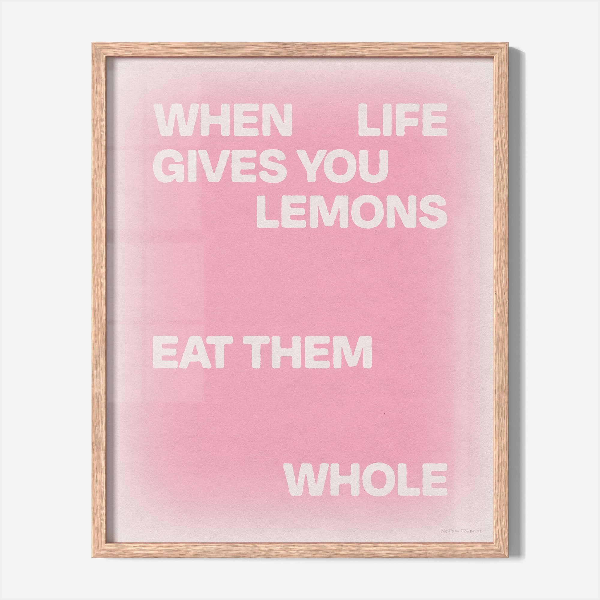 LEMONS PRINT