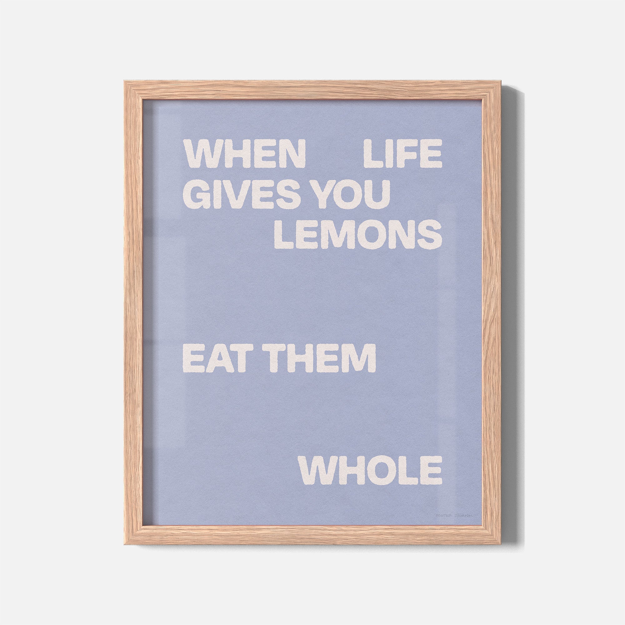LEMONS PRINT