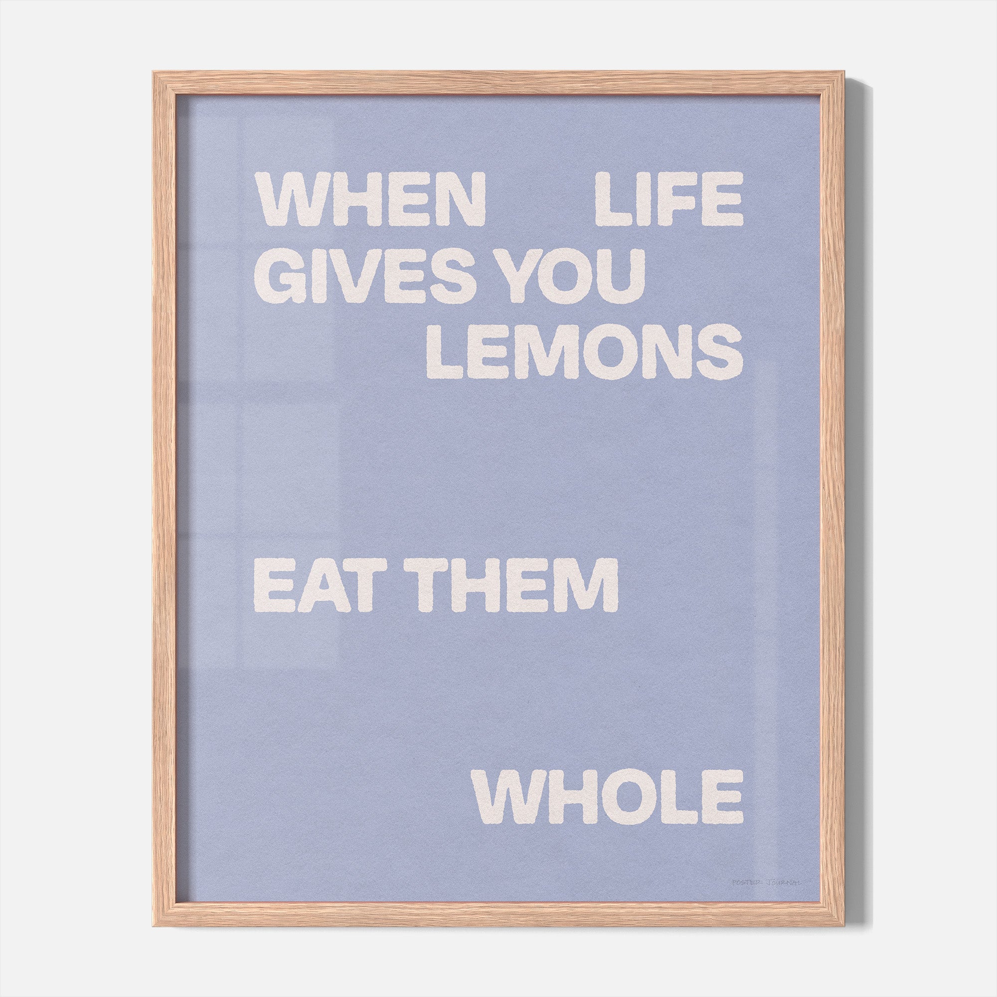 LEMONS PRINT