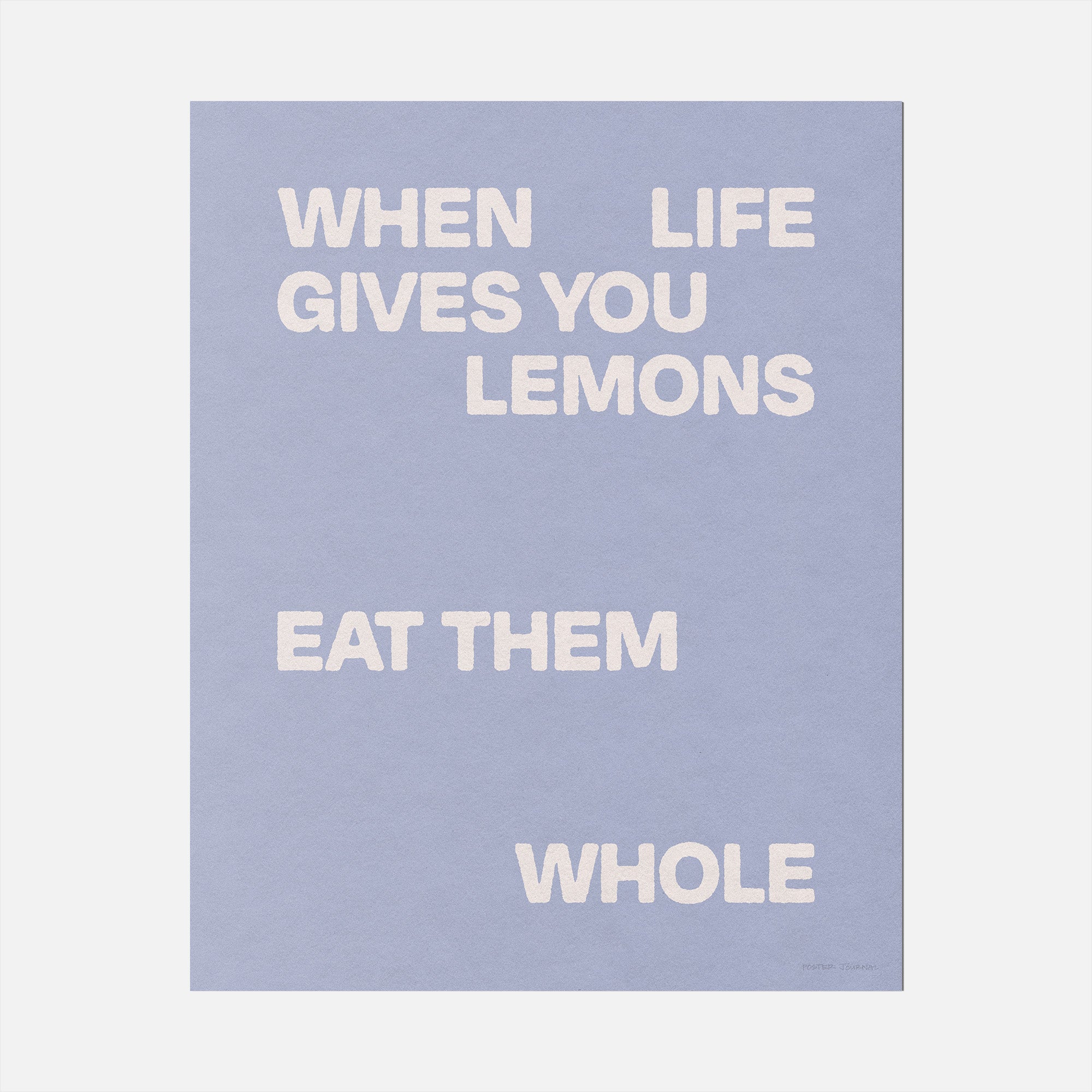 LEMONS PRINT