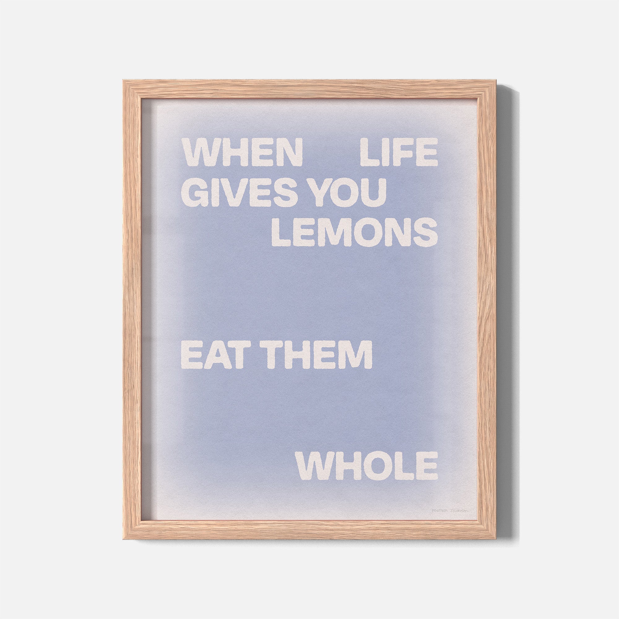 LEMONS PRINT